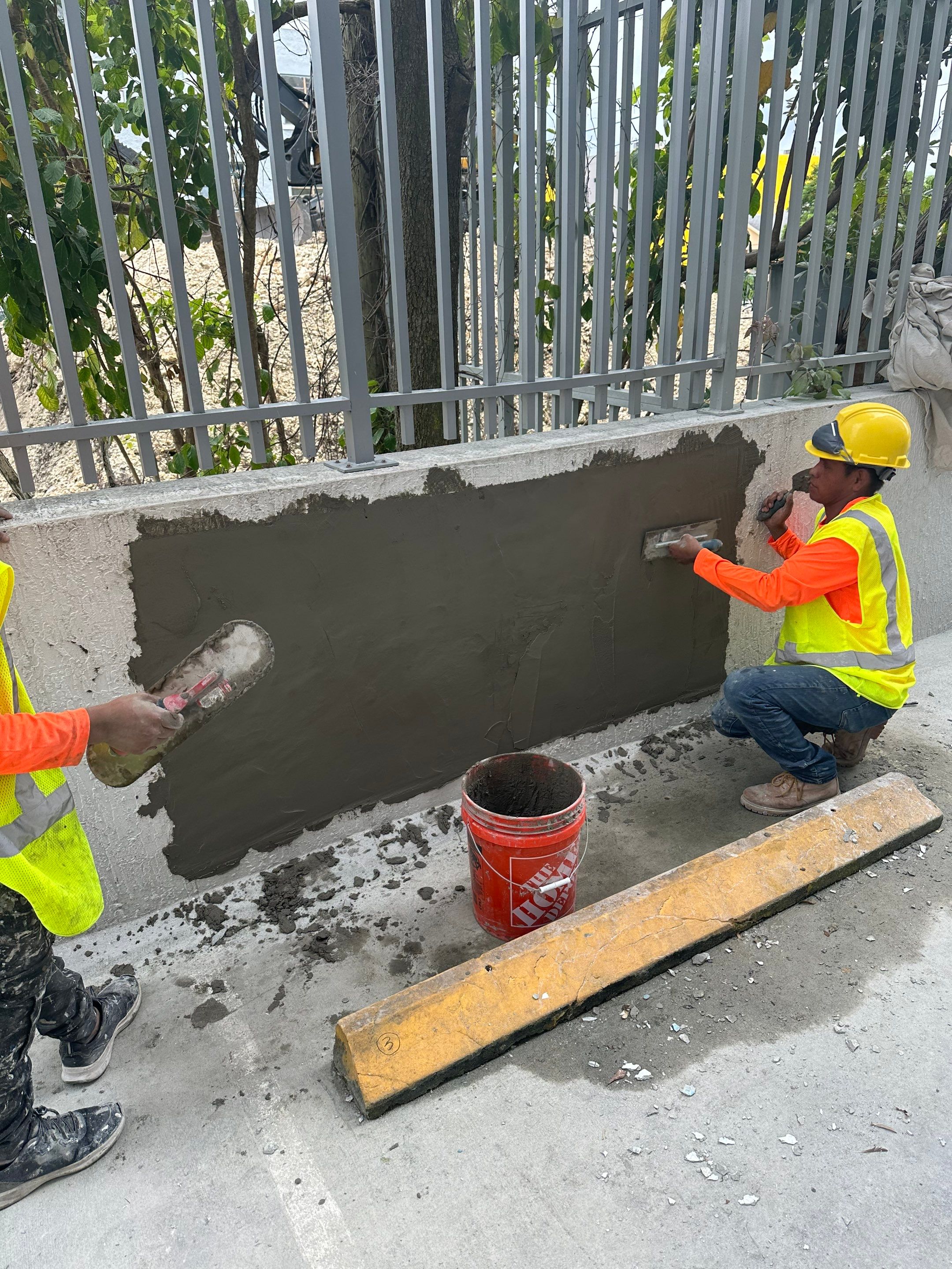 Concrete Restoration using SIKA by The Goat Contractor ( Giampri Corp)