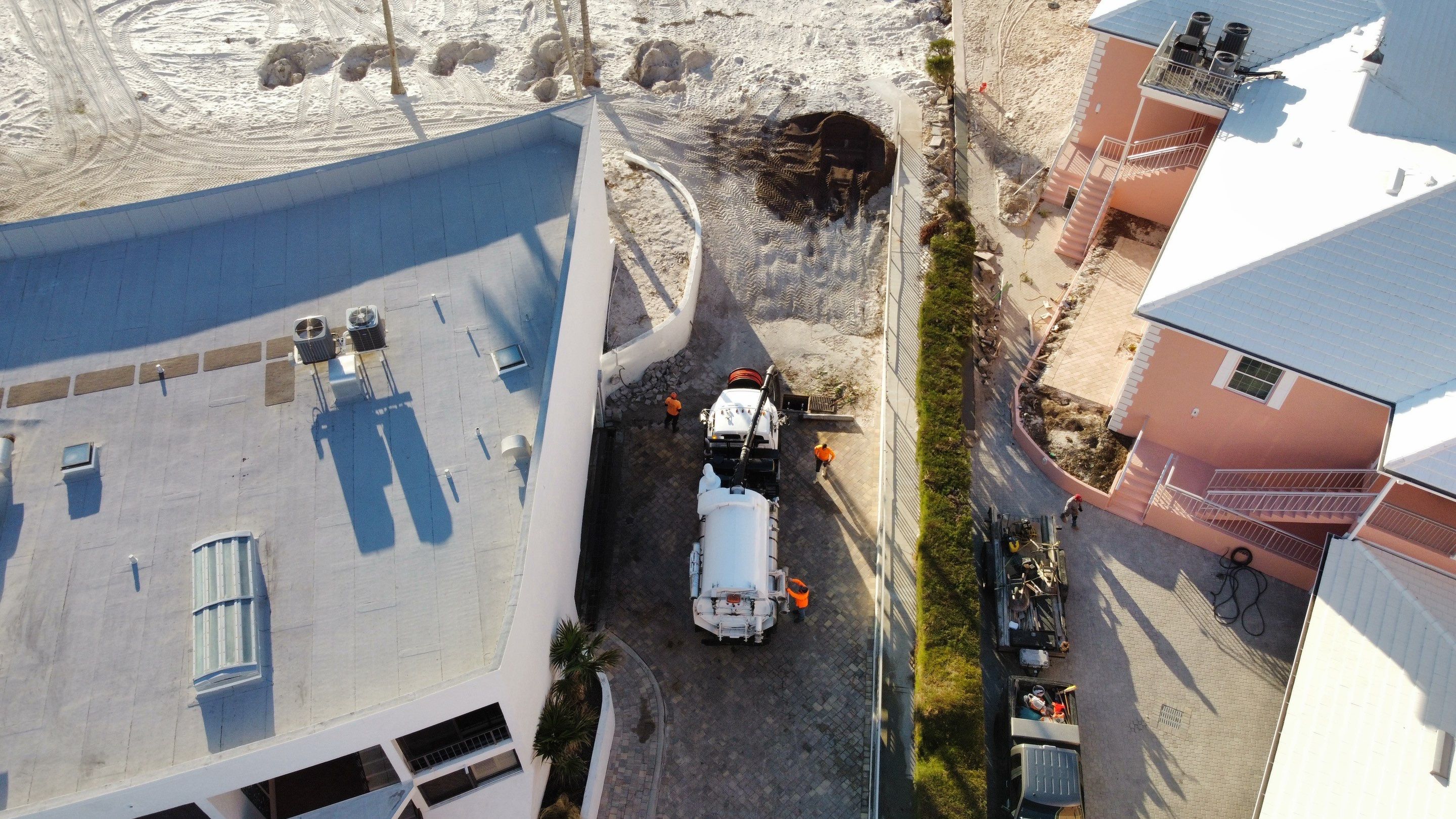 Naples Condo Complex Stormwater System Maintenance and Hurricane Cleanup by Don Mar, Inc. Storm Water Solutions