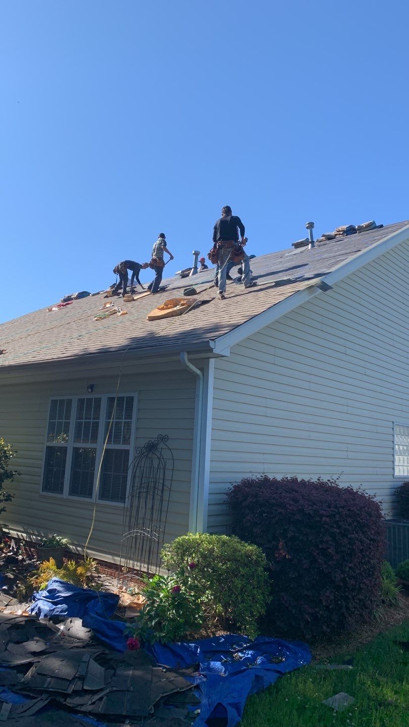 Roof replacement by wind damage by Just Brilliant Restoration JBR