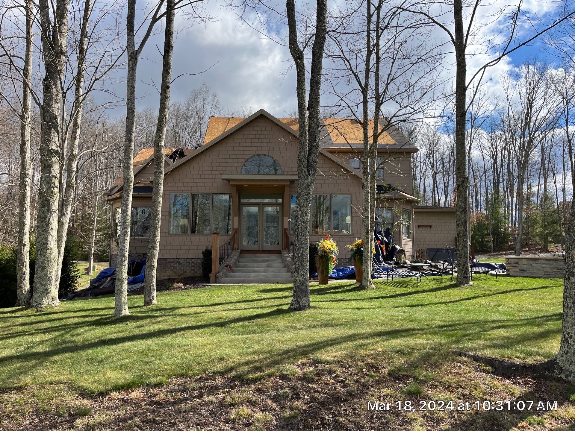 Residential Roofing Installation using certainteed Landmark Shingles by Fahey Roofing + Contracting