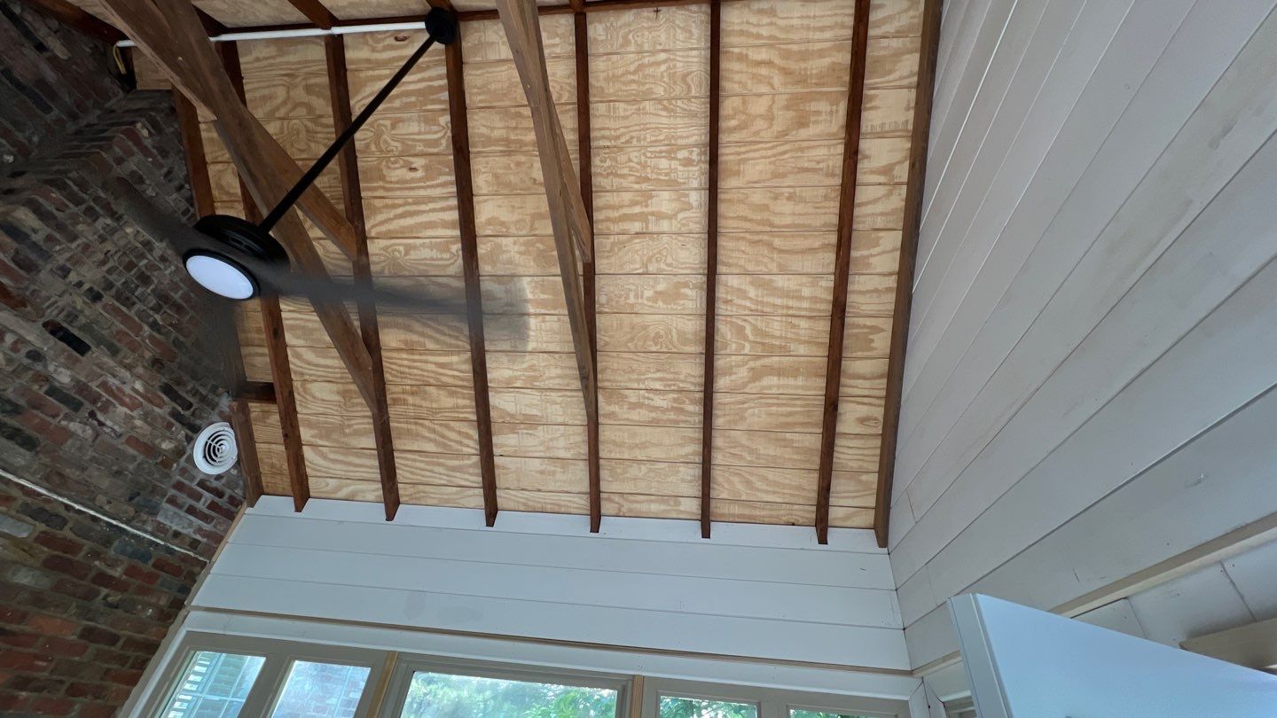 Exterior Painting using Romabio Masonry Flat by Nashville House Painters