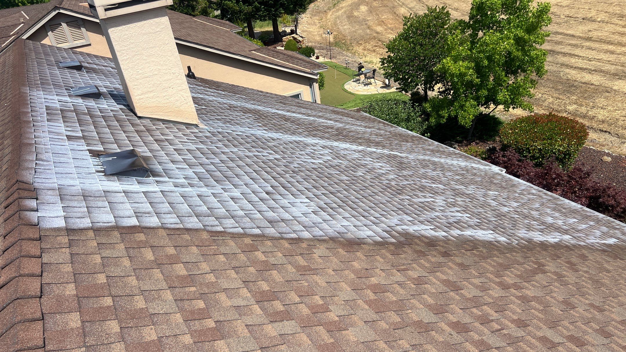 Roof Rejuvenation using Roof Maxx Treatment by Roof Maxx of Folsom