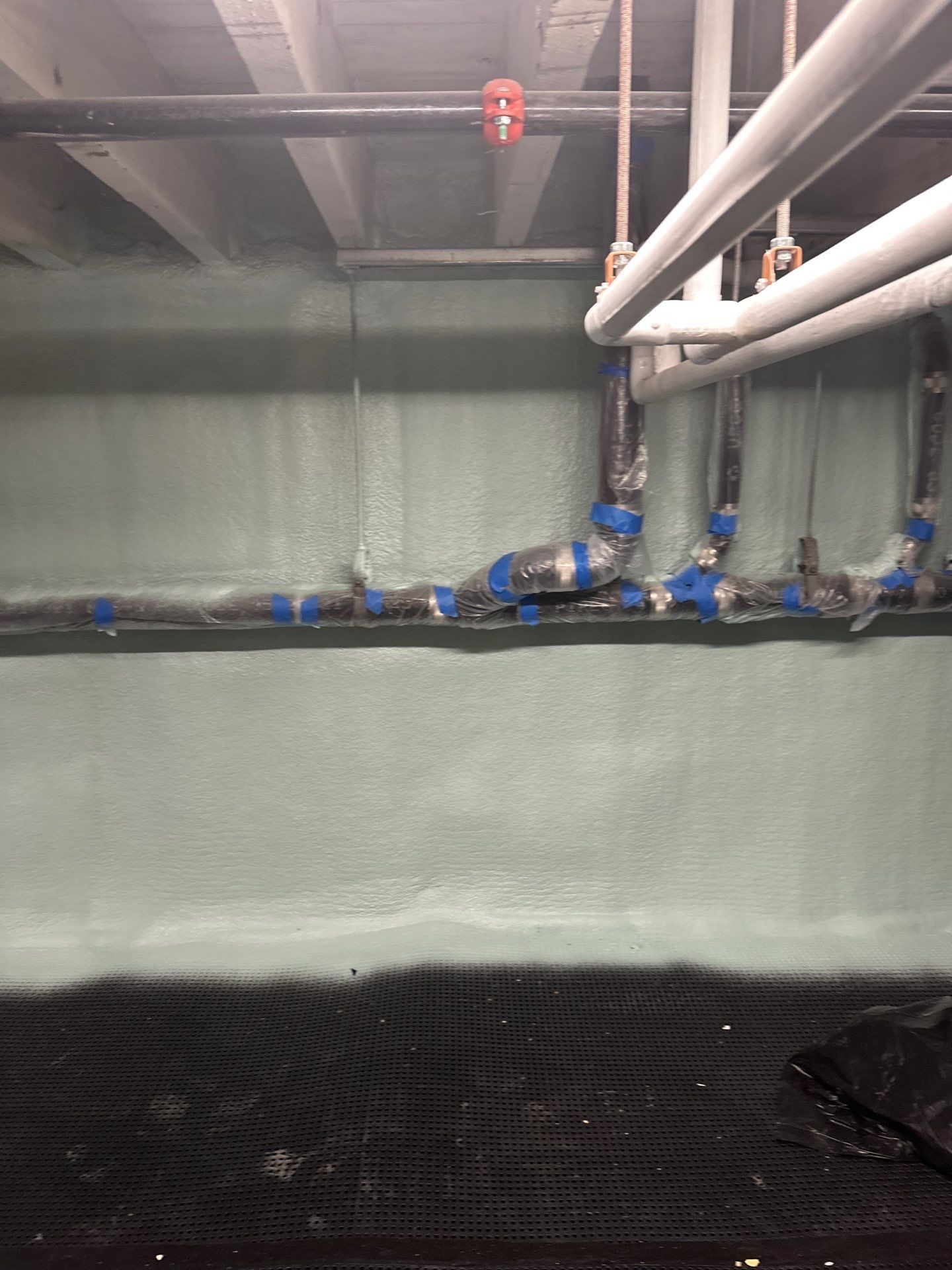 Crawl Space Encapsulation using Closed Cell Spray Foam by NYS Foam & Energy