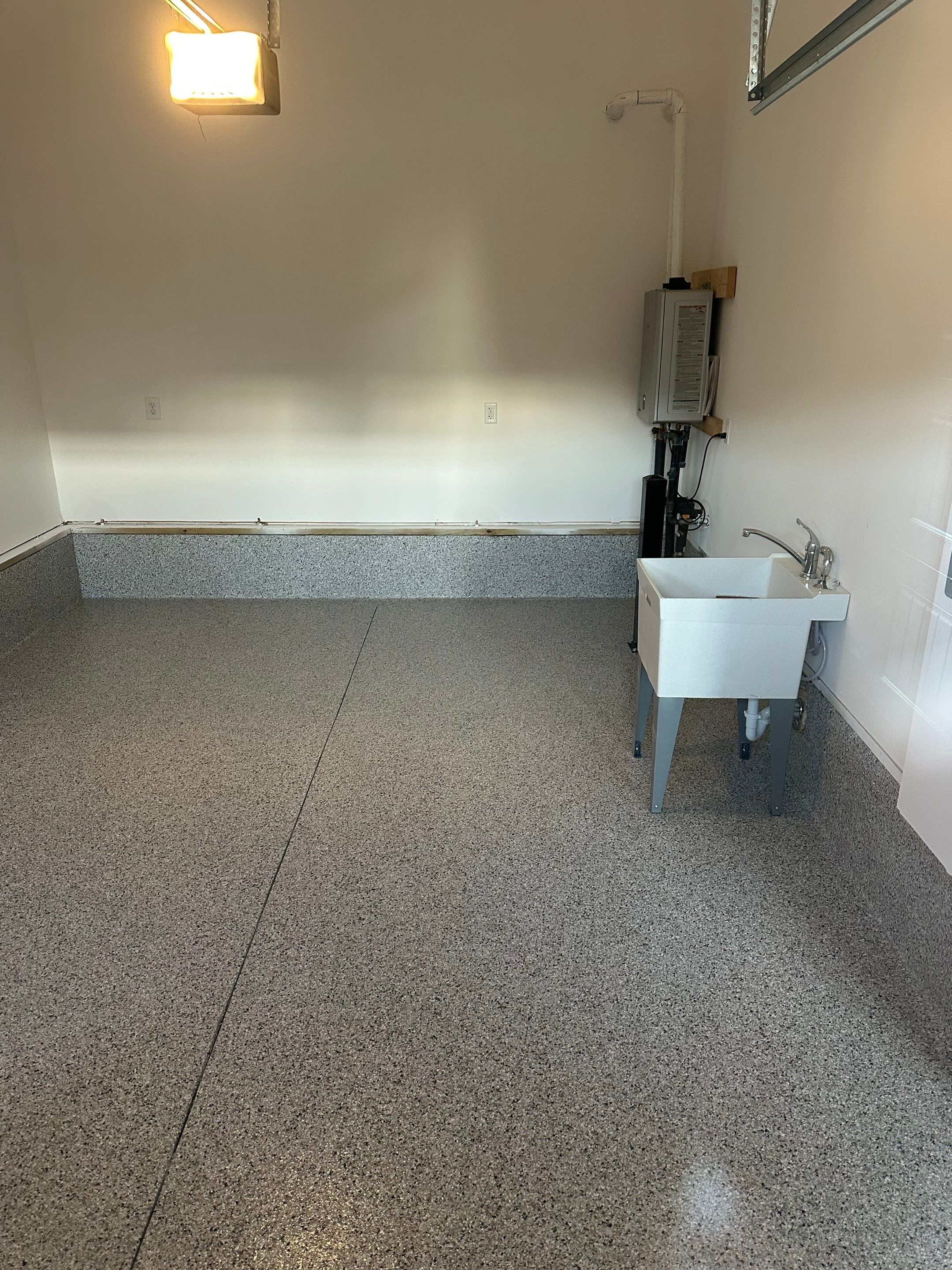 Garage Floor Coating using Coyote by My Garage Floor Guys