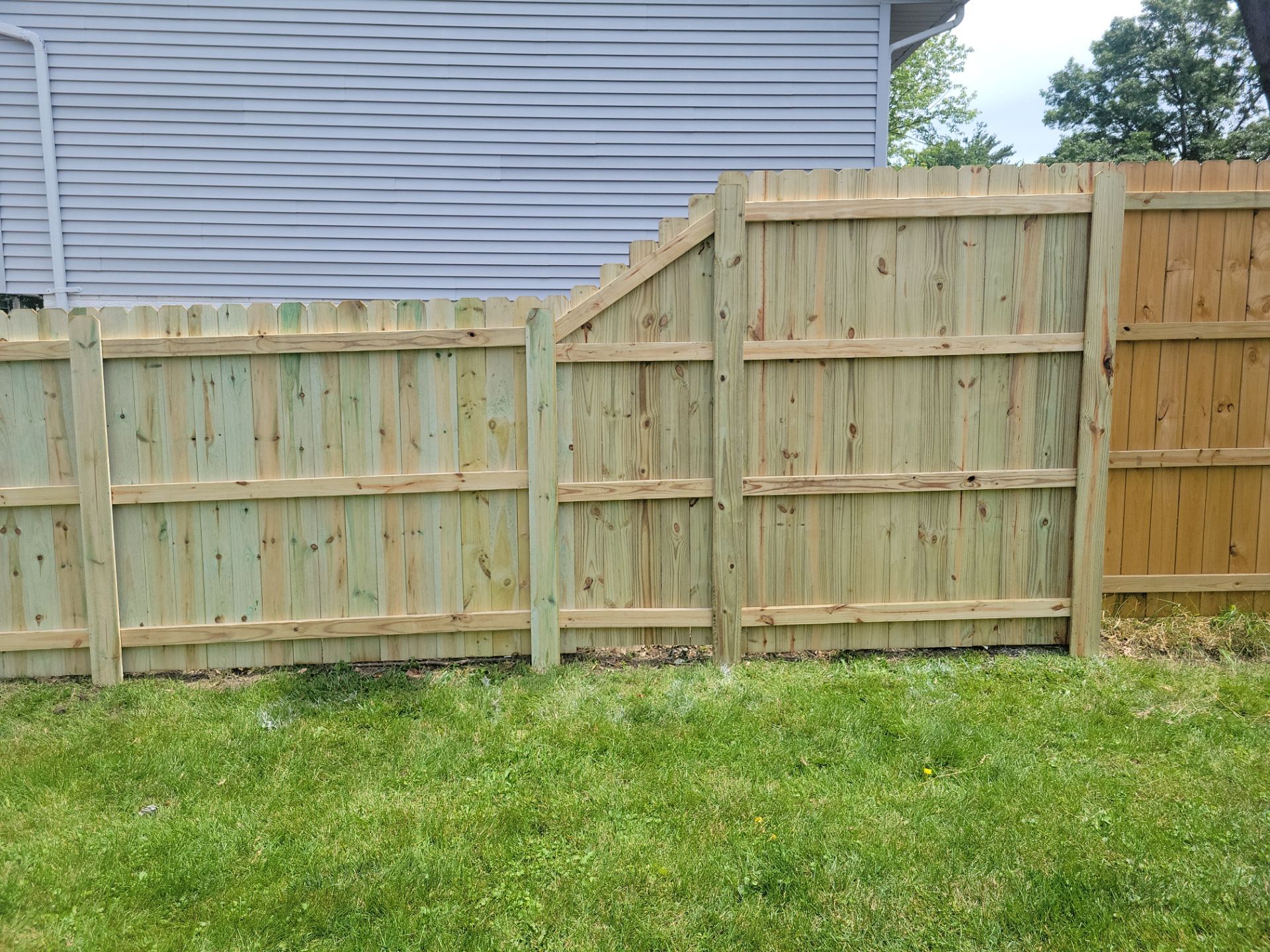 Project in Cedar Falls by Perfect Picket Fence and Stain