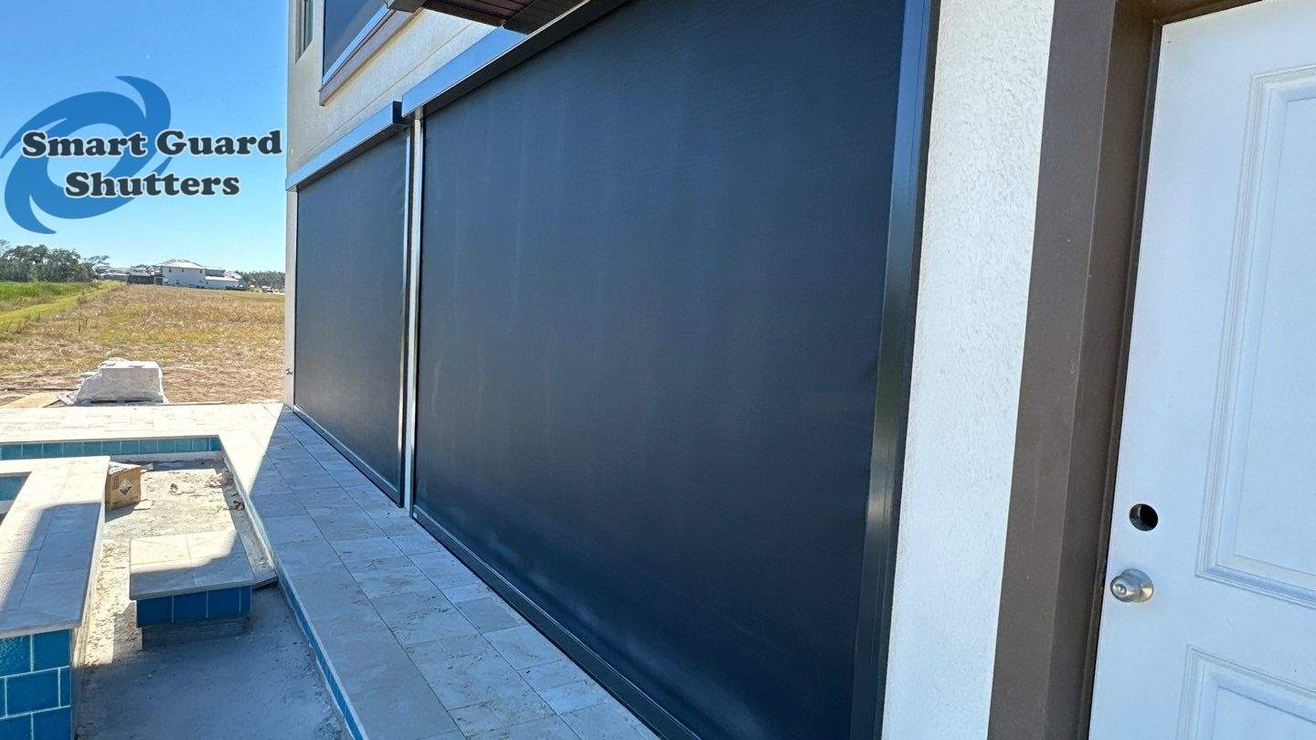 Hurricane Screen Bronze/Black by Smart Guard Shutters