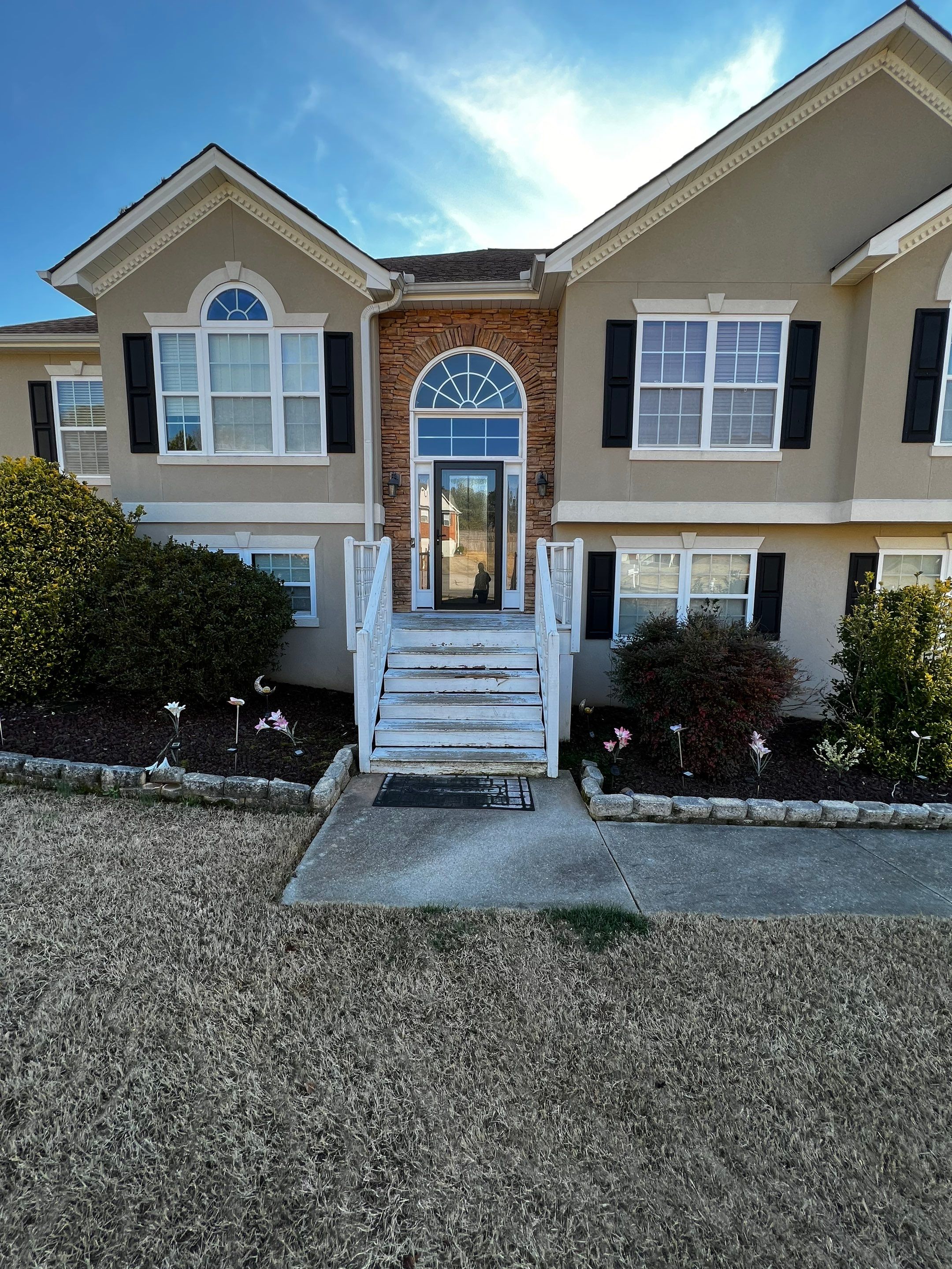 Custom Elevated Deck and Covered Porch Addition in Douglasville by Swift Home Renovations