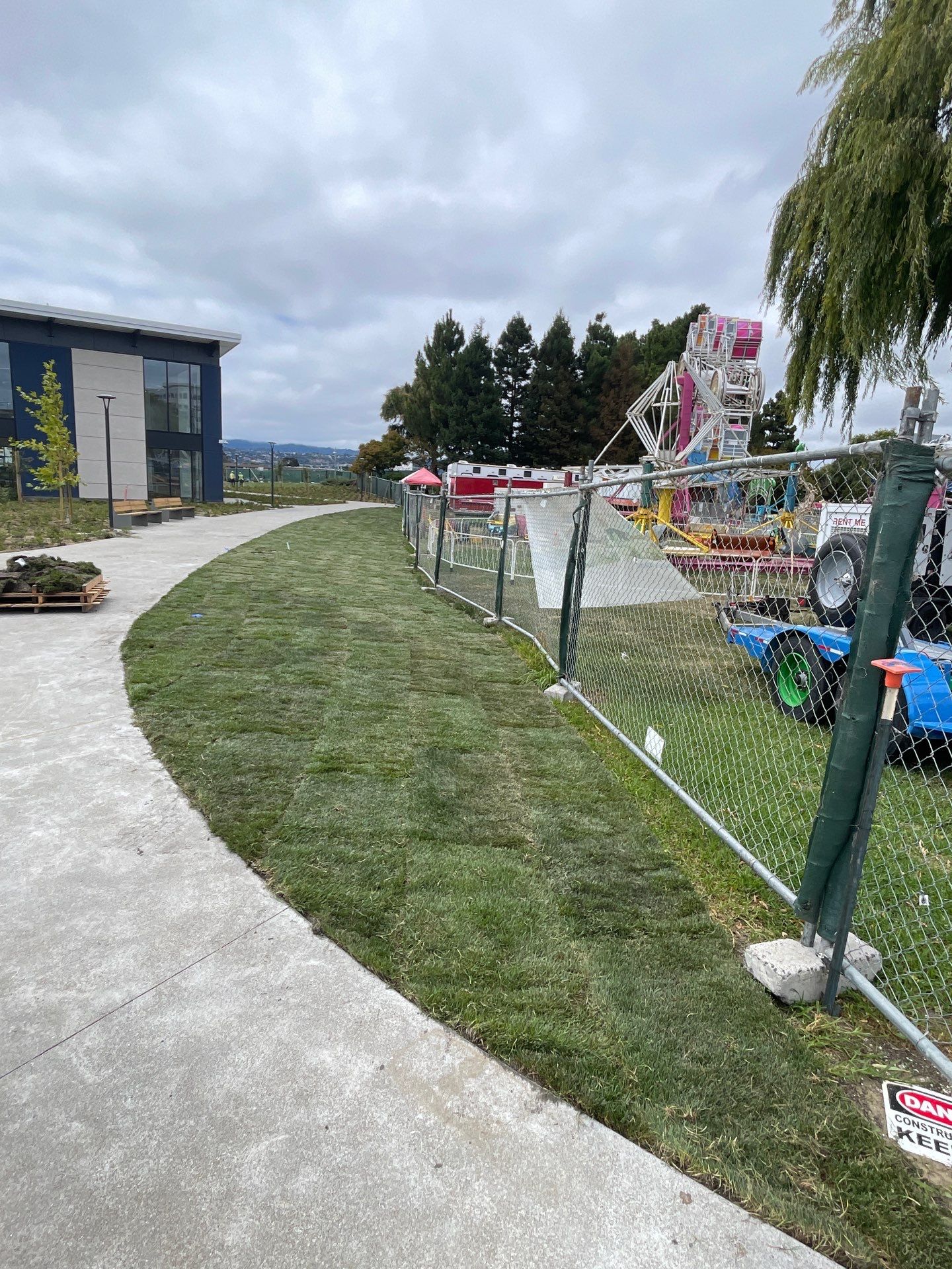 Project in Foster City by A - G Sod Farms