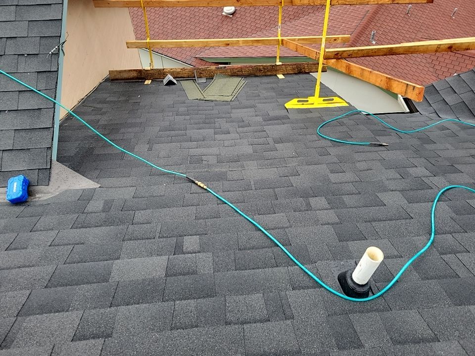 Residential Roofing Installation using Malarkey Highlander with Vented Ridge by Orezona Building & Roofing Company, Inc.