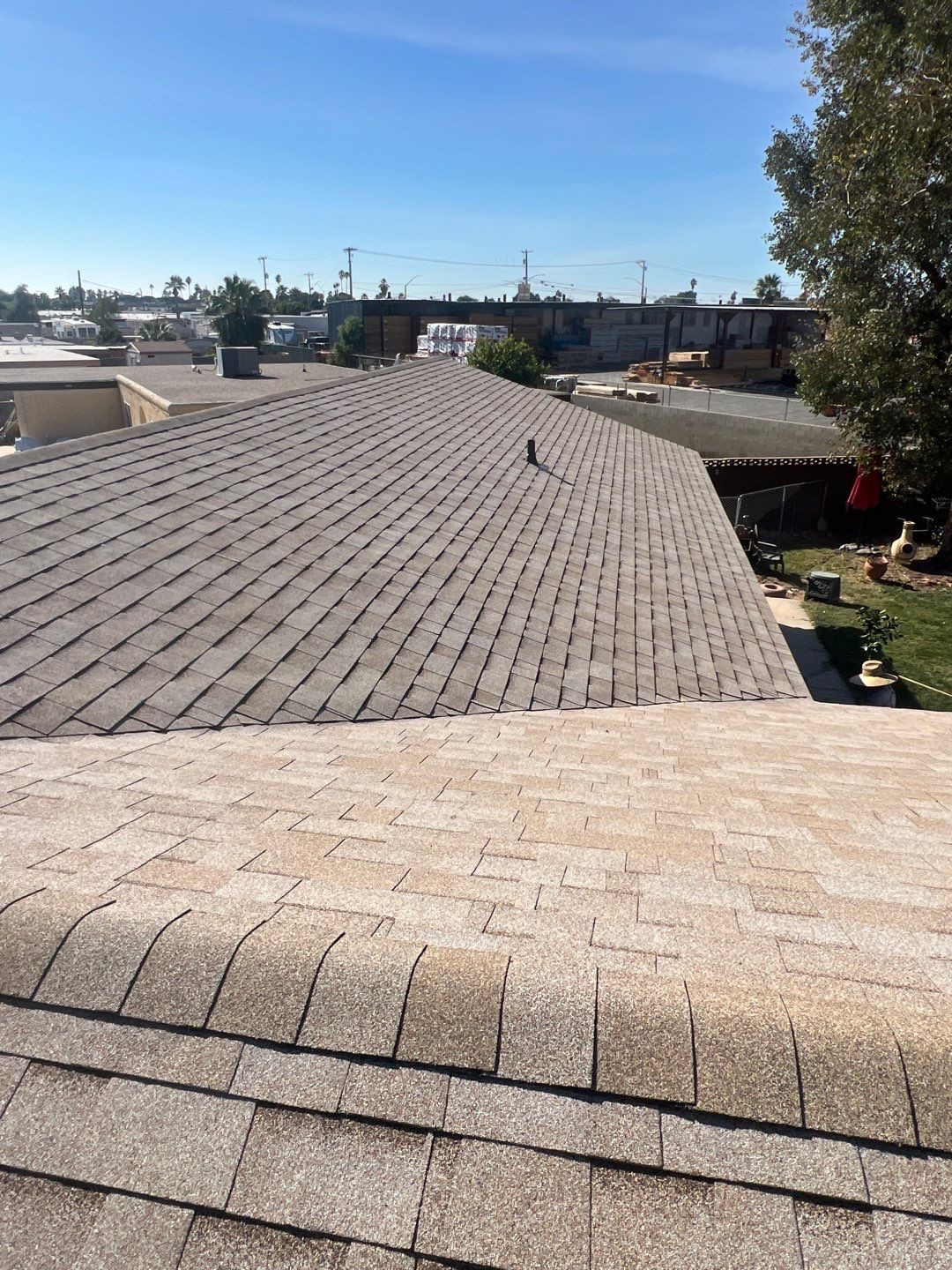 Desert Tan Shingles by Reimagine Roofing