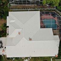 24ga 1.5" Mechanical Seam Almond by Total Roofing System The Metal Roof Experts