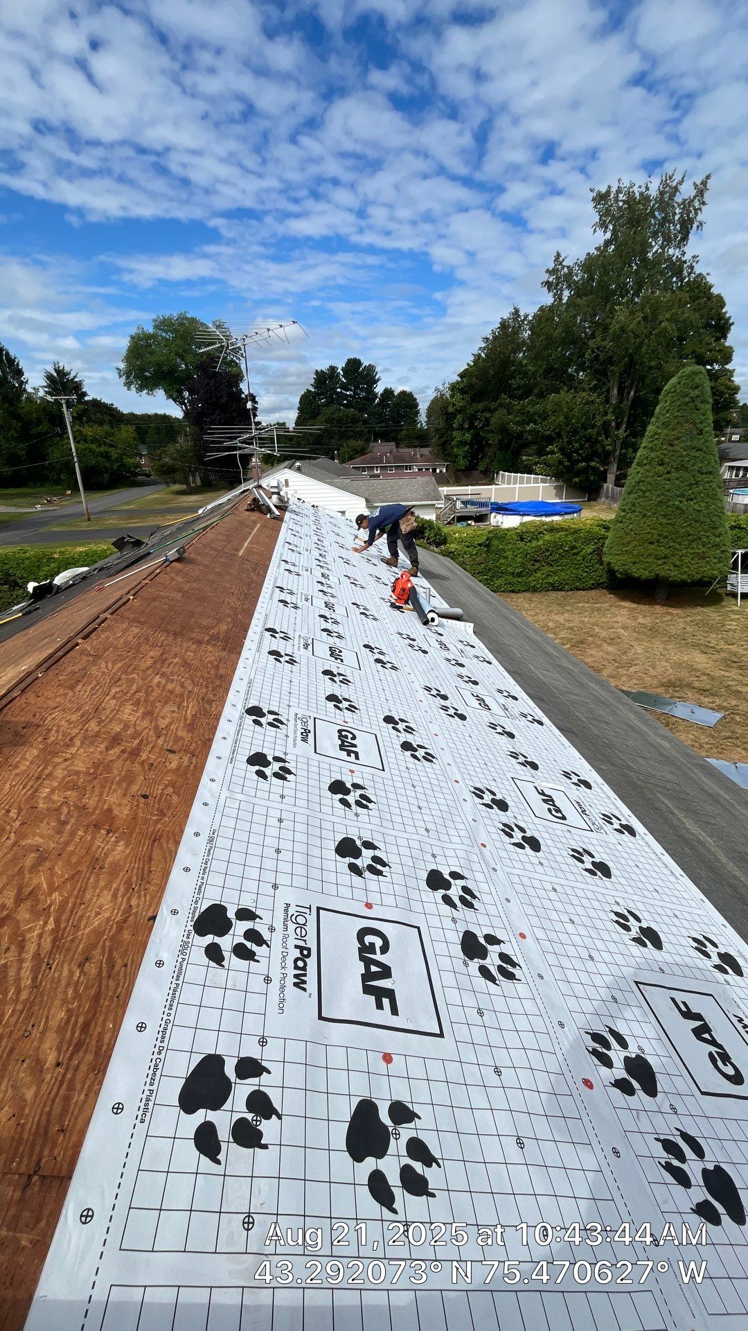 🏡 Beautiful New Roof in Rome, NY – GAF Shakewood Shingles Installed! by Alpha Omega Roofing LLC