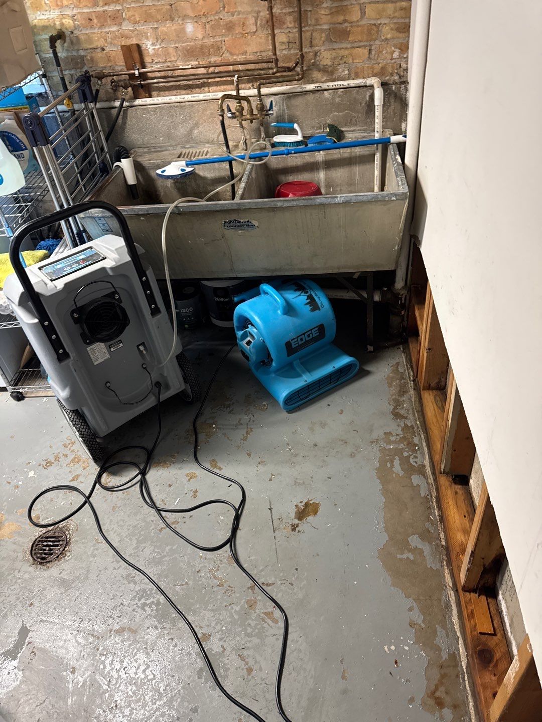 Wilmette Basement Sewage Extraction and Structural Drying Mitigation by Chicagoland Water Medics