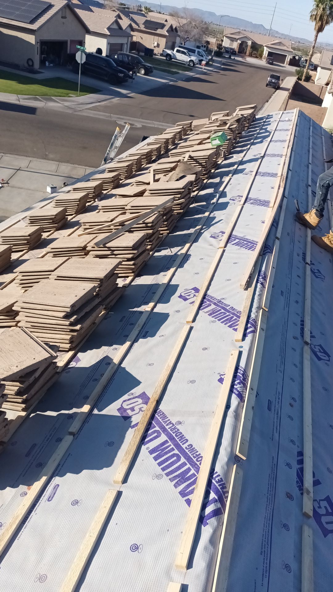 Savannah Beige Concrete Tiles by Reimagine Roofing