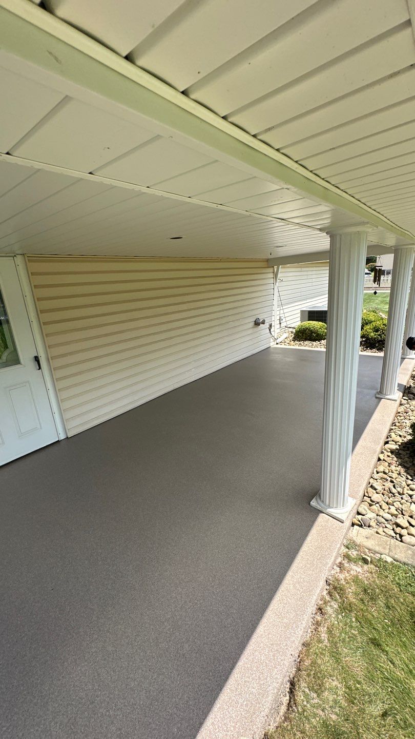 Porch Project in Coraopolis by Floors in a Day, Inc