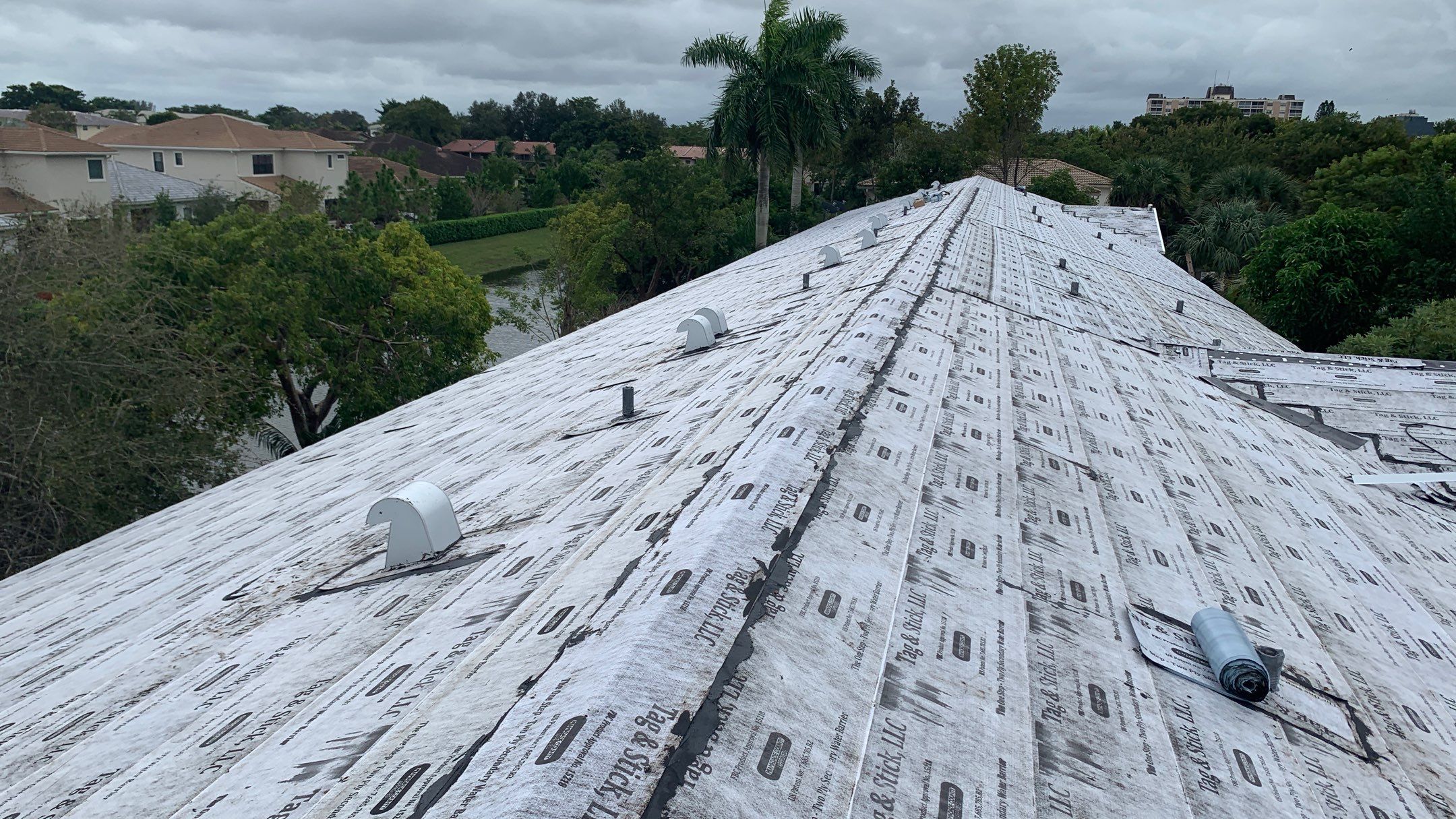 Residential Roofing Installation using Eagle Roofing Tile by BLUES BROTHERS ROOFING
