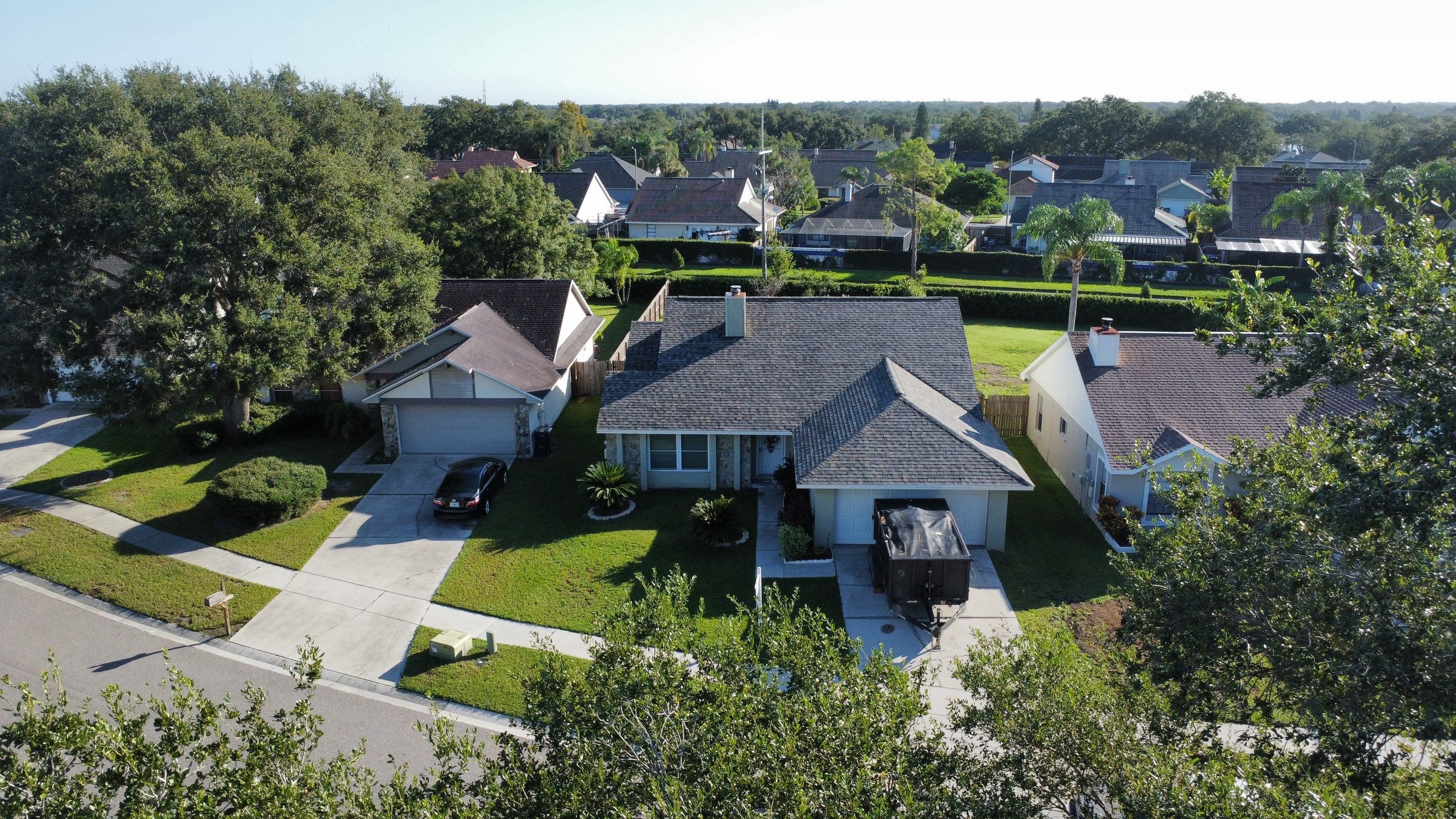 Roof Replacement in Brandon FL. by Steadfast Roofing 