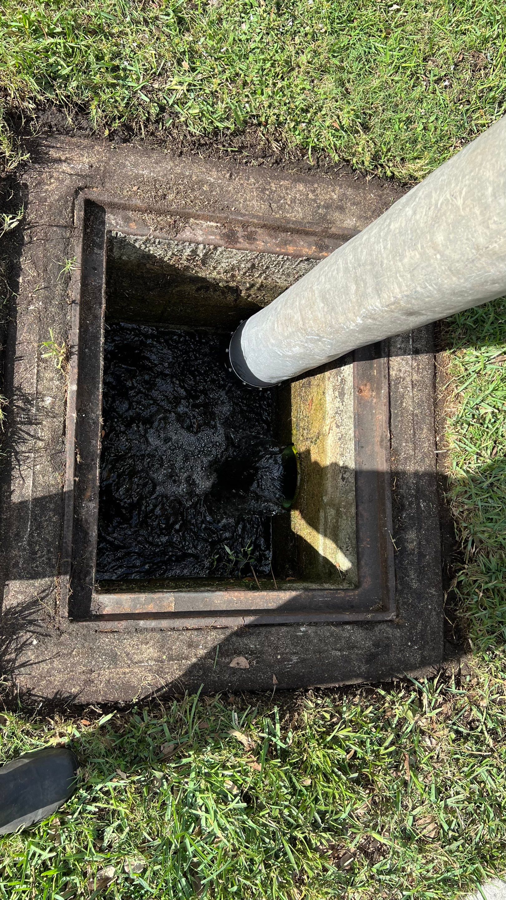 Naples Private Airport Community Catch Basin Cleaning by APS Power & Water