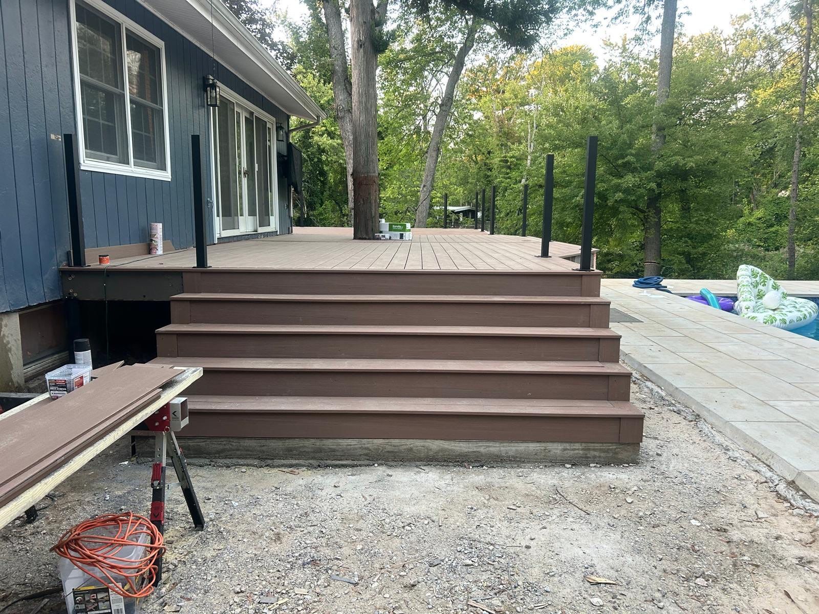 Deck Resurfacing in Shrewsbury, New Jersey by deck guardian