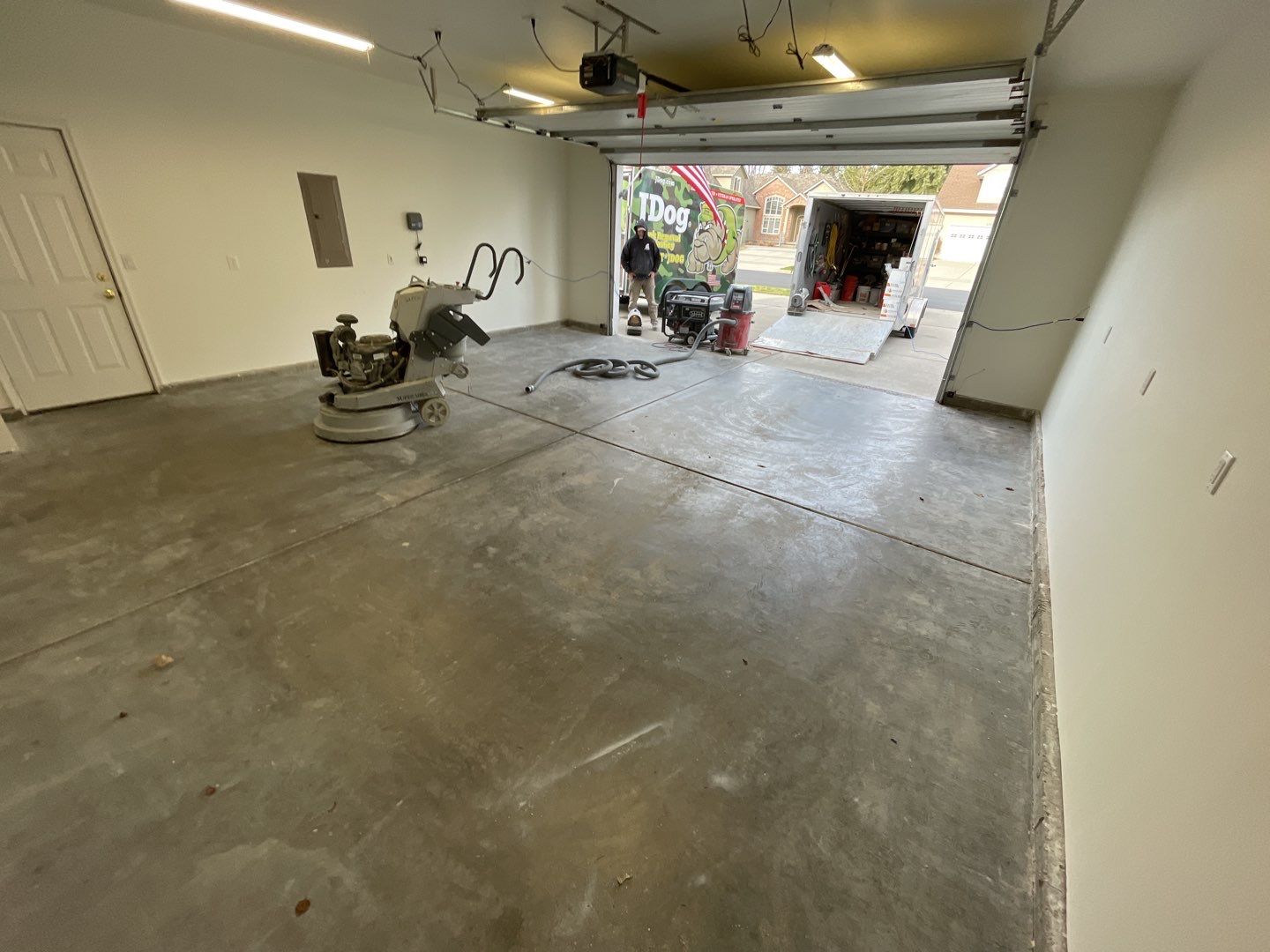 Garage Transformation using Silver Creek by Croc Coatings, LLC
