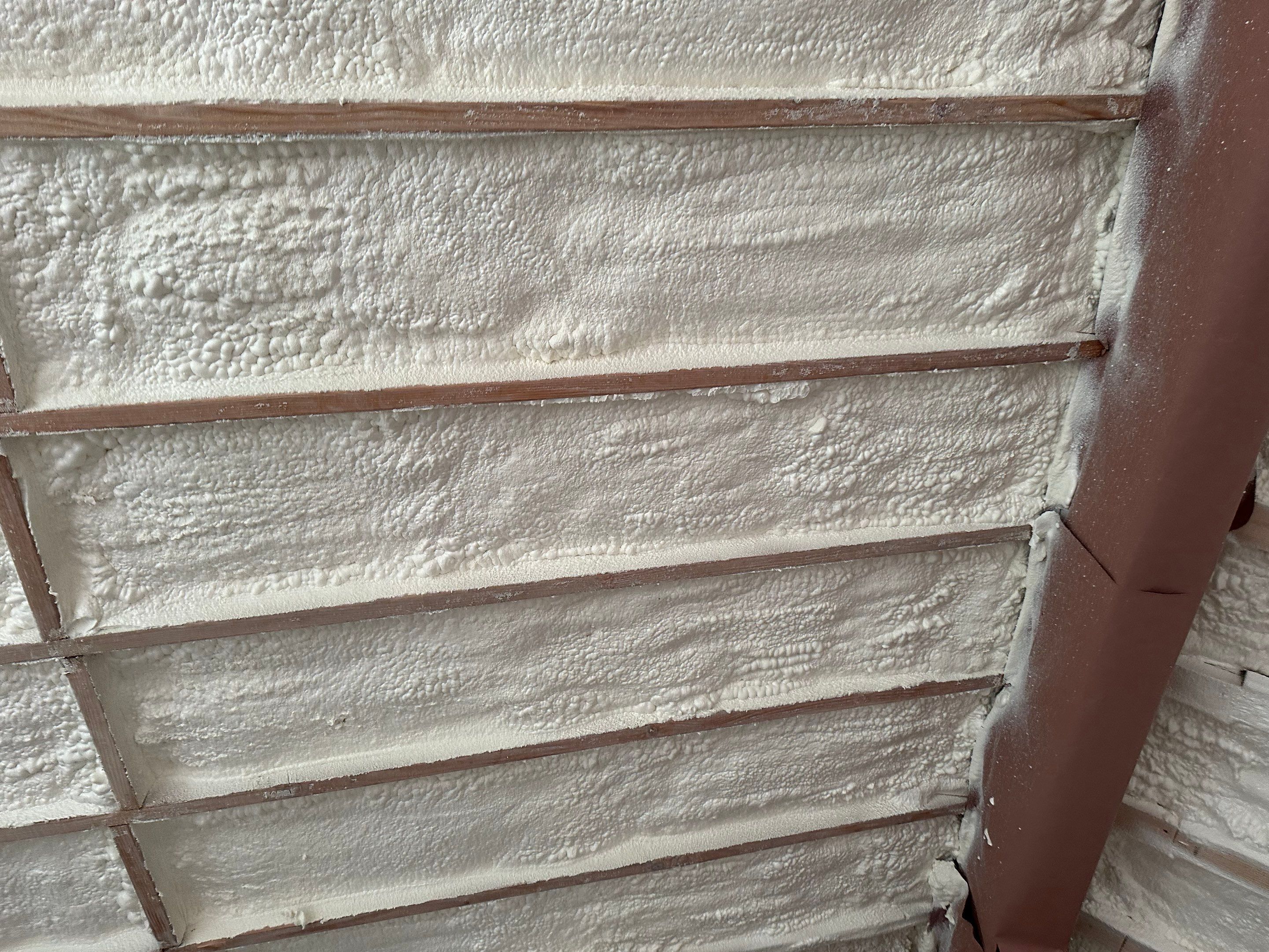 Attic Insulation using Closed Cell Spray Foam by NYS Foam & Energy