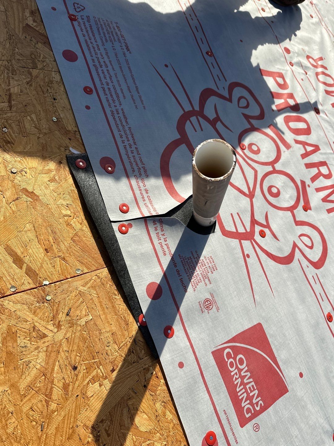 Residential Roofing Repair using Owen's Corning Duration (Lifetime) Shingles by Roof Repair Services LLC