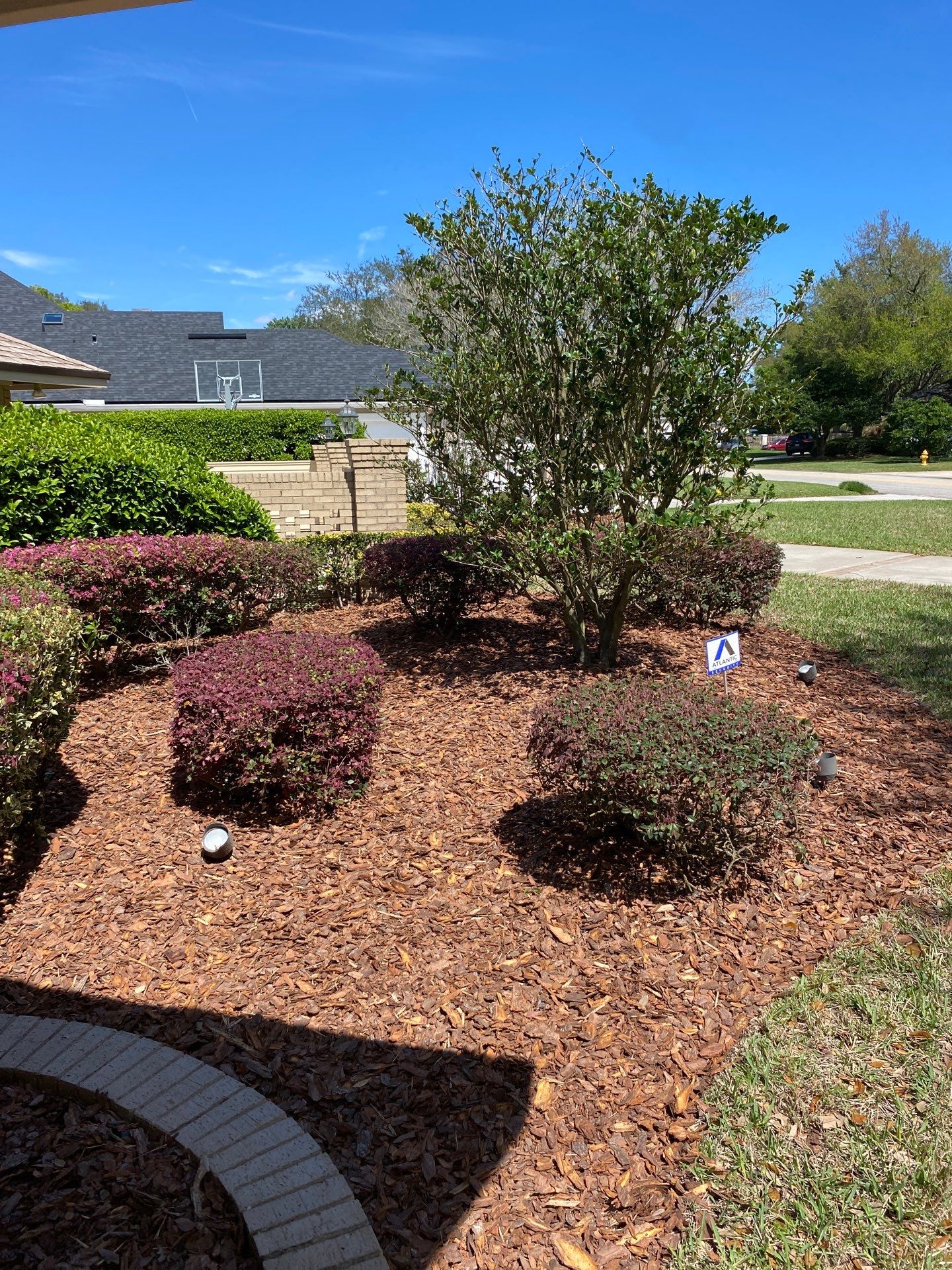 Deerwood Resident | Pine Bark Install by ProGreen Services