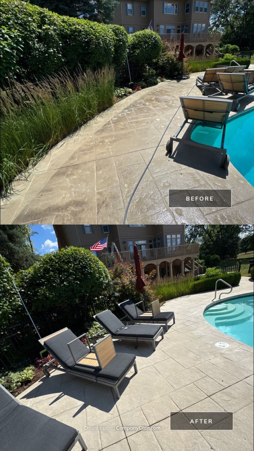 Project in Elgin by Simmons Power & Soft Washing