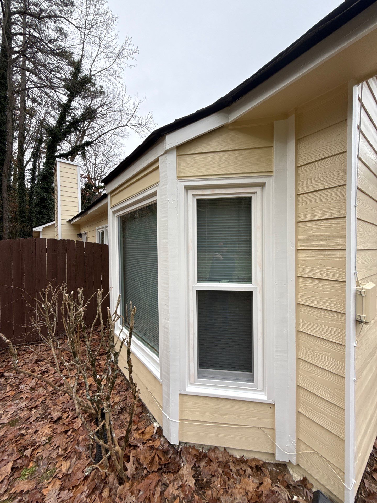 Norcross Exterior Remodel With New Lap Siding and Window Installation by Swift Home Renovations