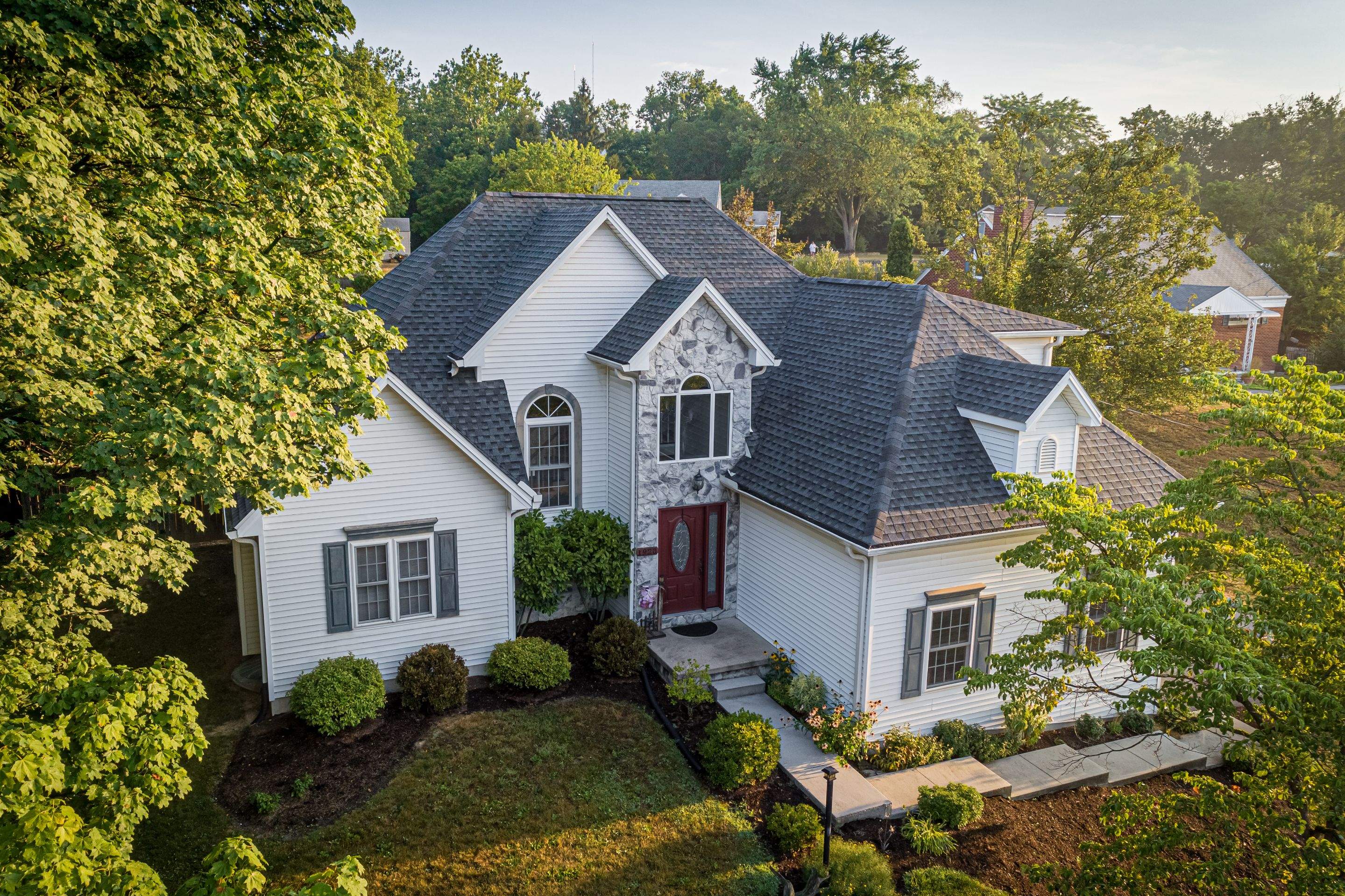 Shingle Roof-pewter gray by Esh Builders