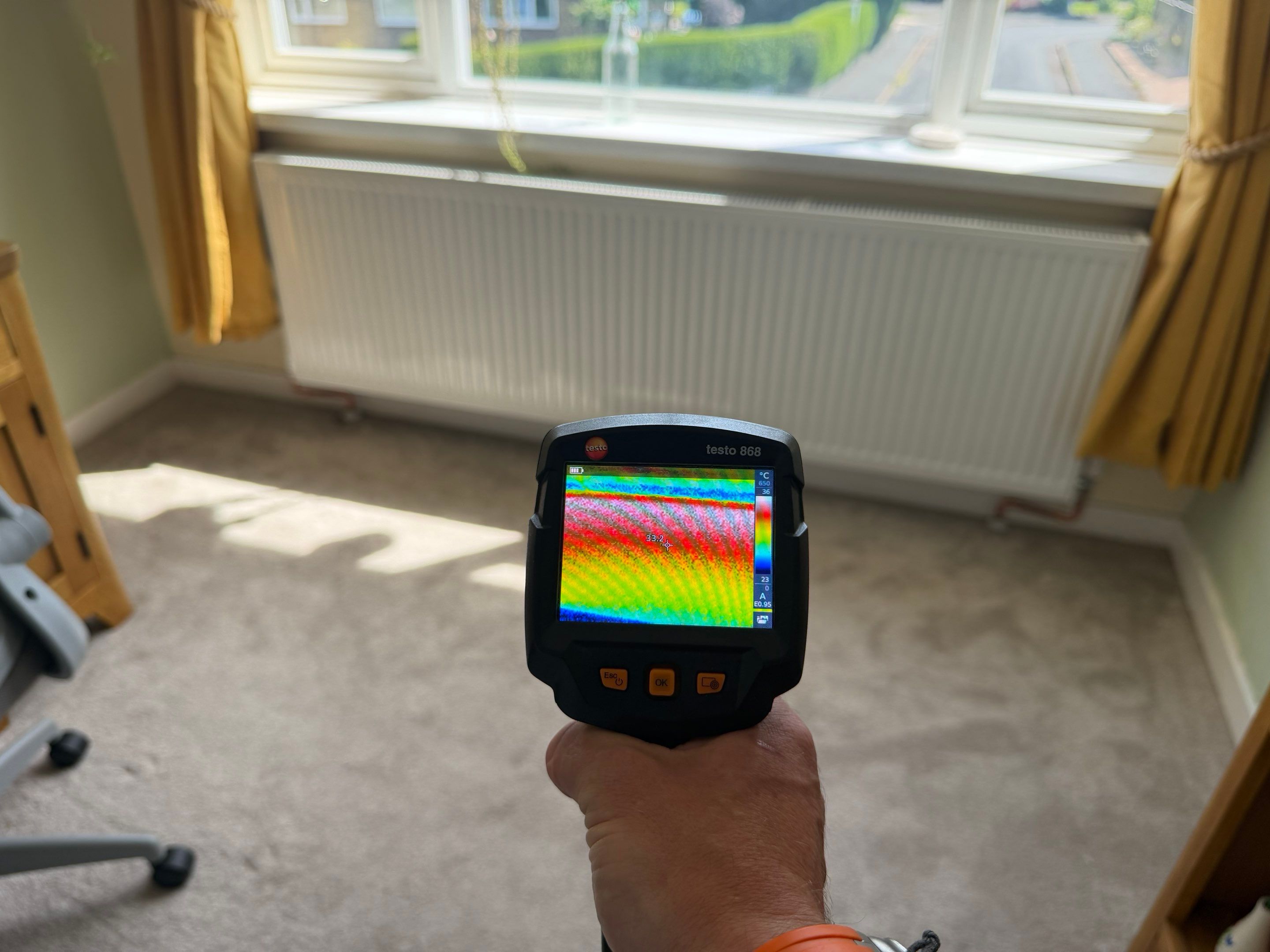 Not the best day to commission a Heat Pump System 🥵 🔥⚡ by Elite Services Group Ltd