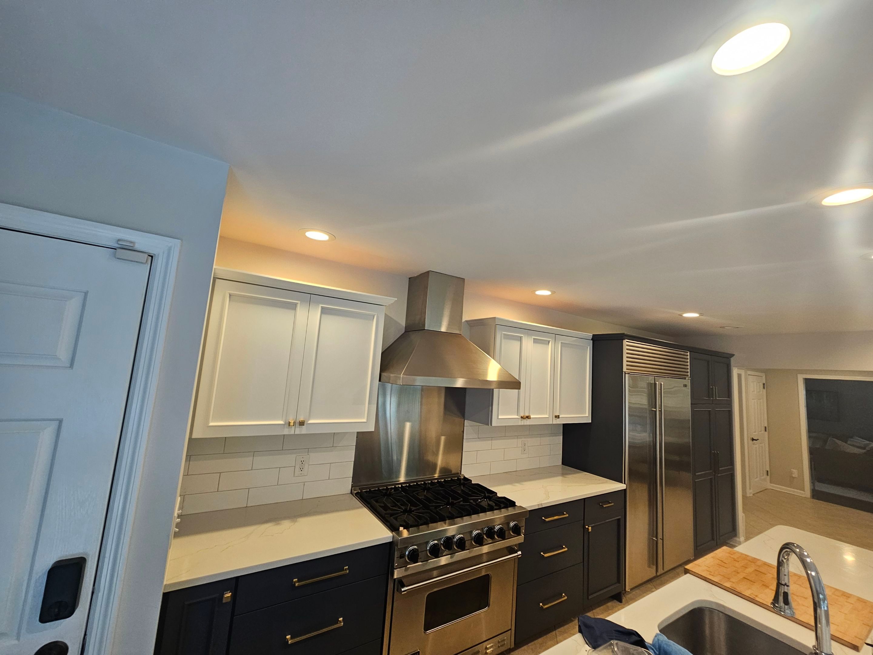 Chic Kitchen Cabinet Refinishing Project by Spectrum Painting, LLC