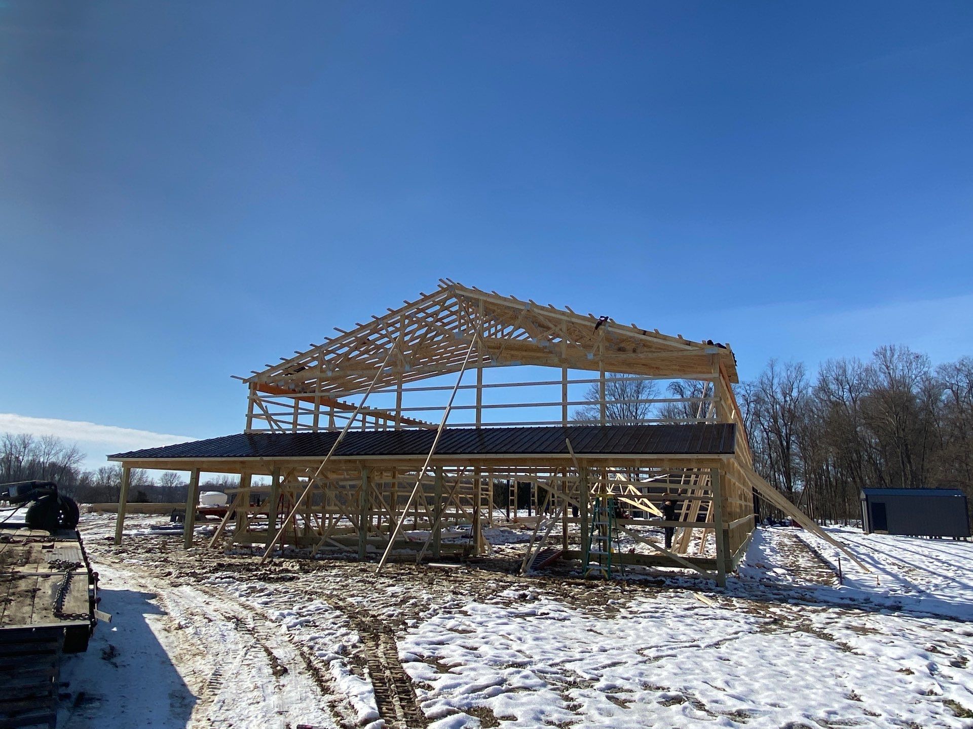 50'x120'x17' Barndo/Garage by The Barn Builders