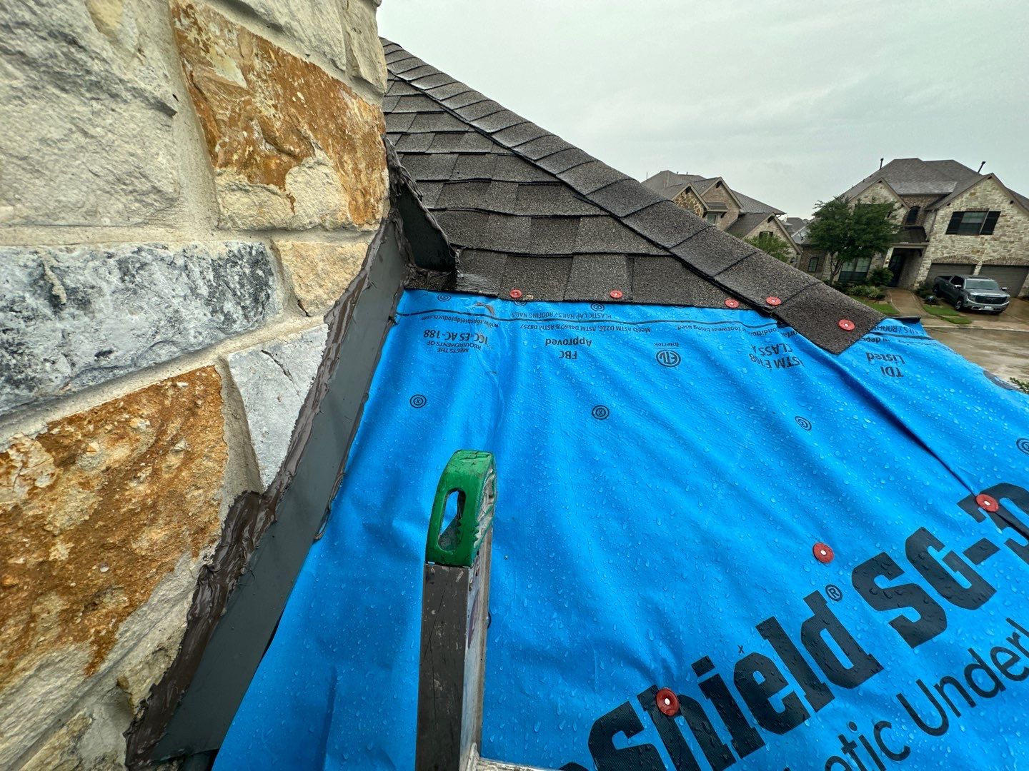Residential Roofing Installation using Owen's Corning Duration (Lifetime) Shingles by Roof Repair Company