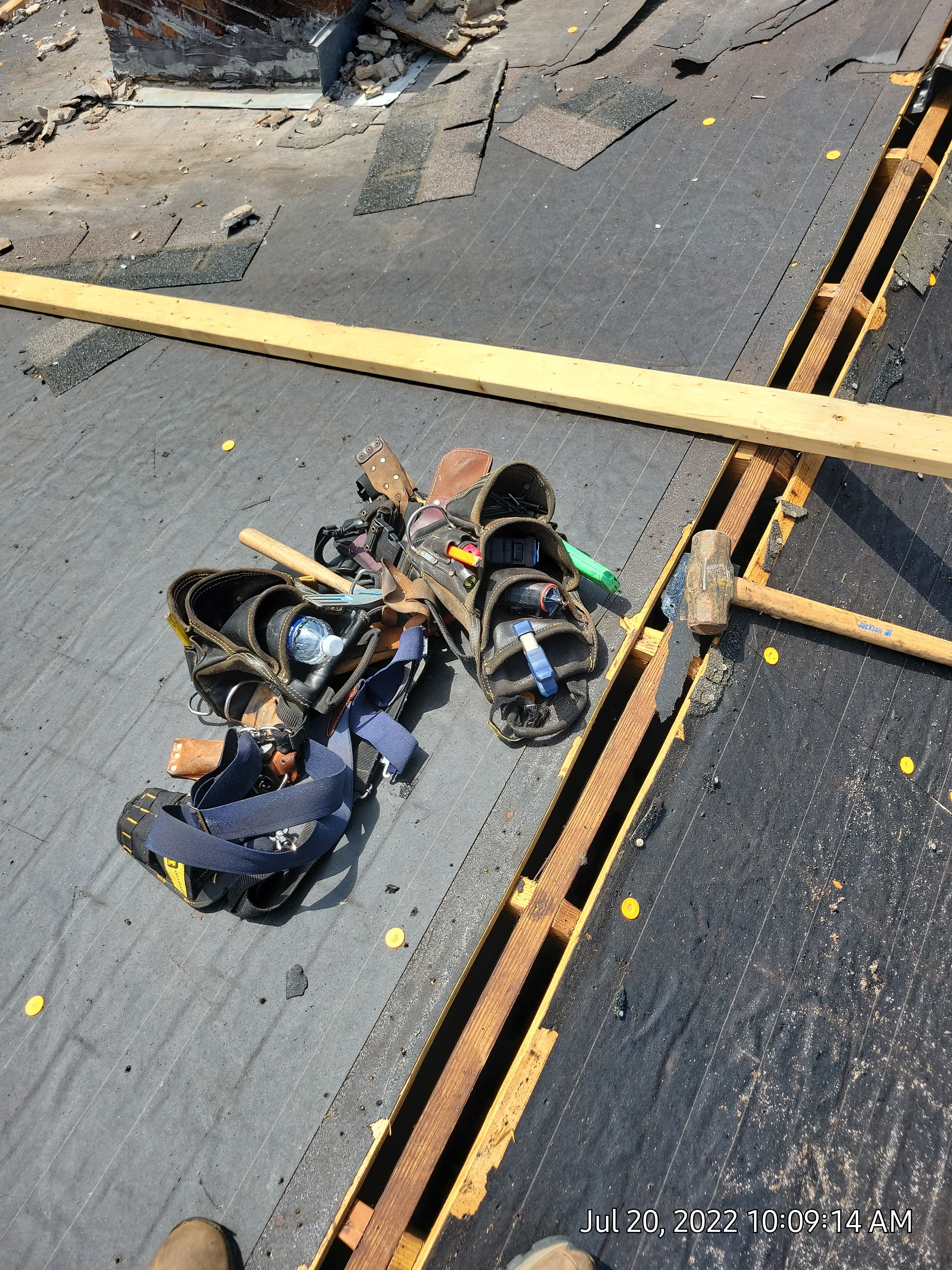 Residential Roof Remove and Replace using Low Rib Metal Roofing Panels by Bullard Roofing