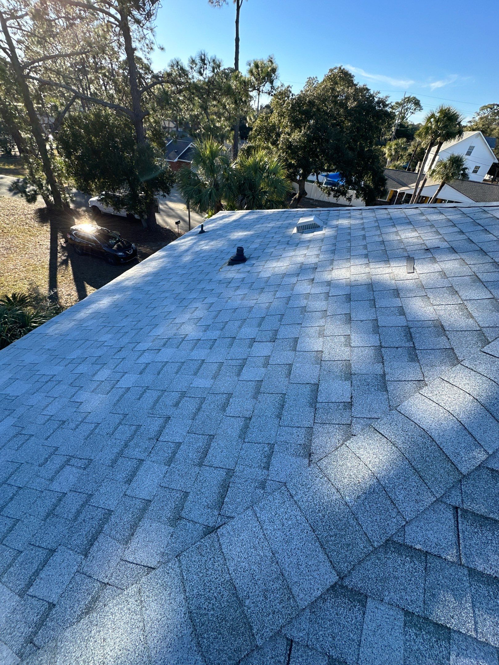Roof Replacement using Atlas Pinnacle Pristine - Oyster Shell by Rainstoppers Roofing