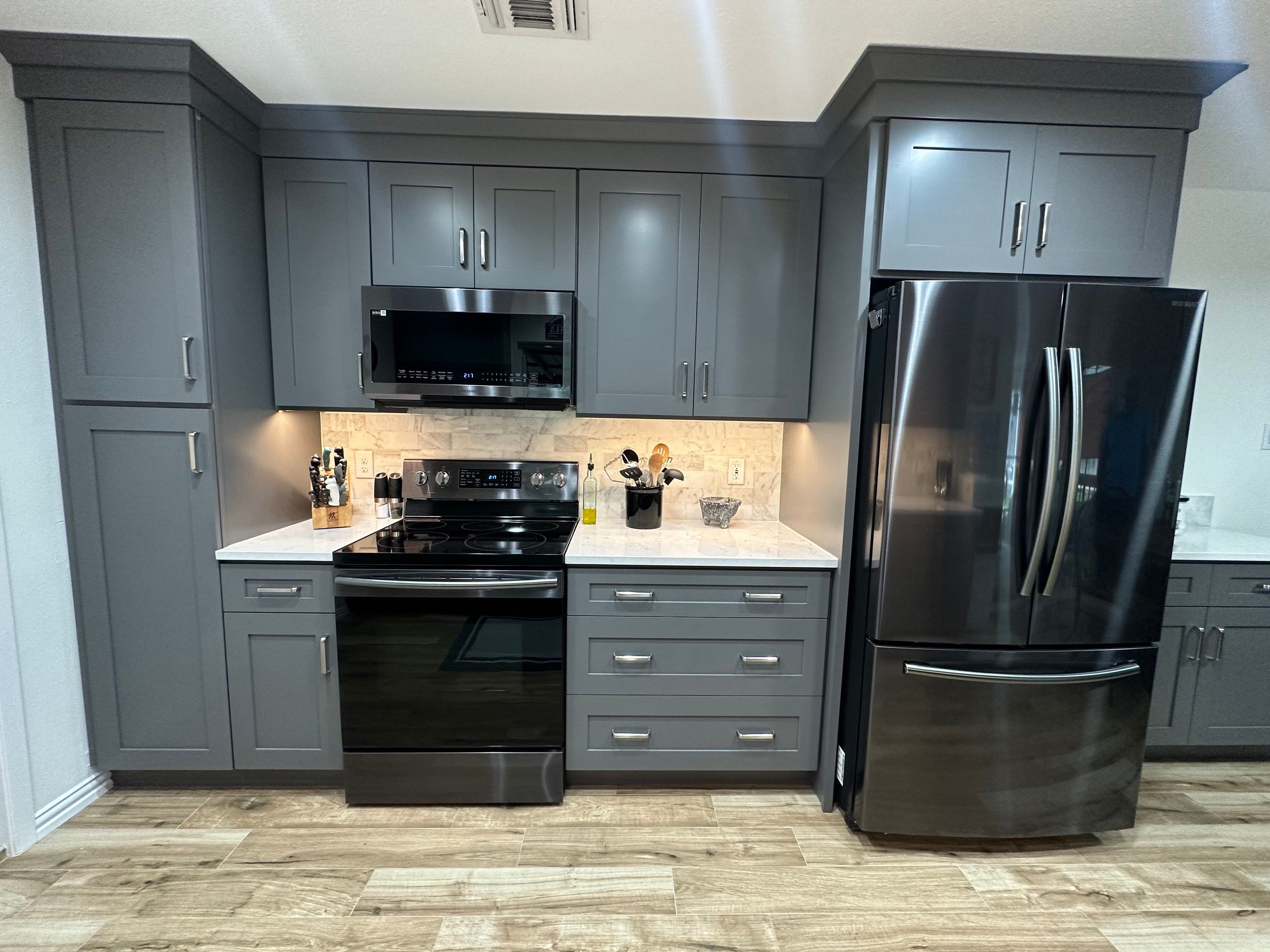 Galley Kitchen Remodel in Live Oak by Legacy Bath and Kitchen 
