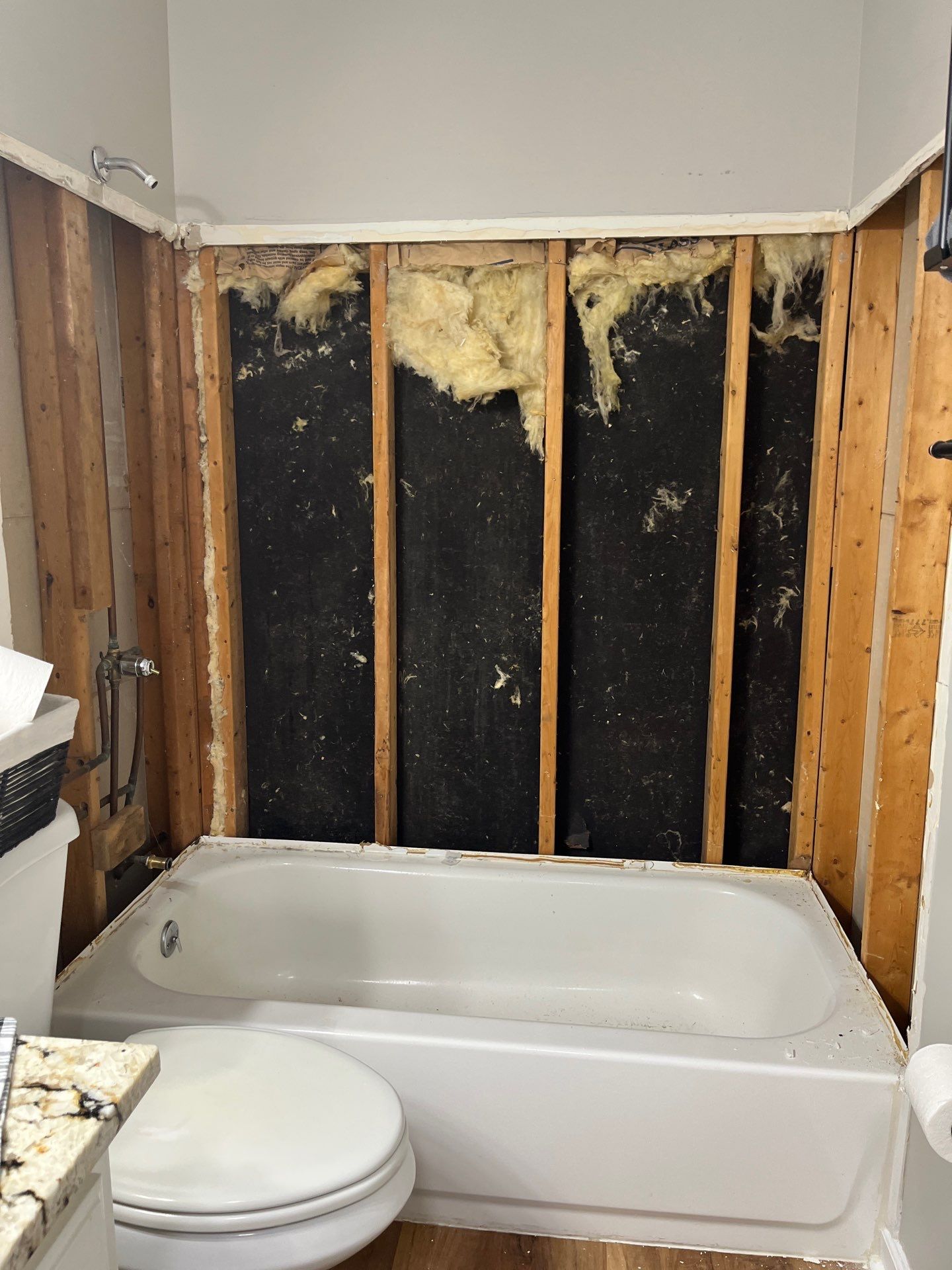 Herman's Shower Remodel  by Skilled Construction LLC