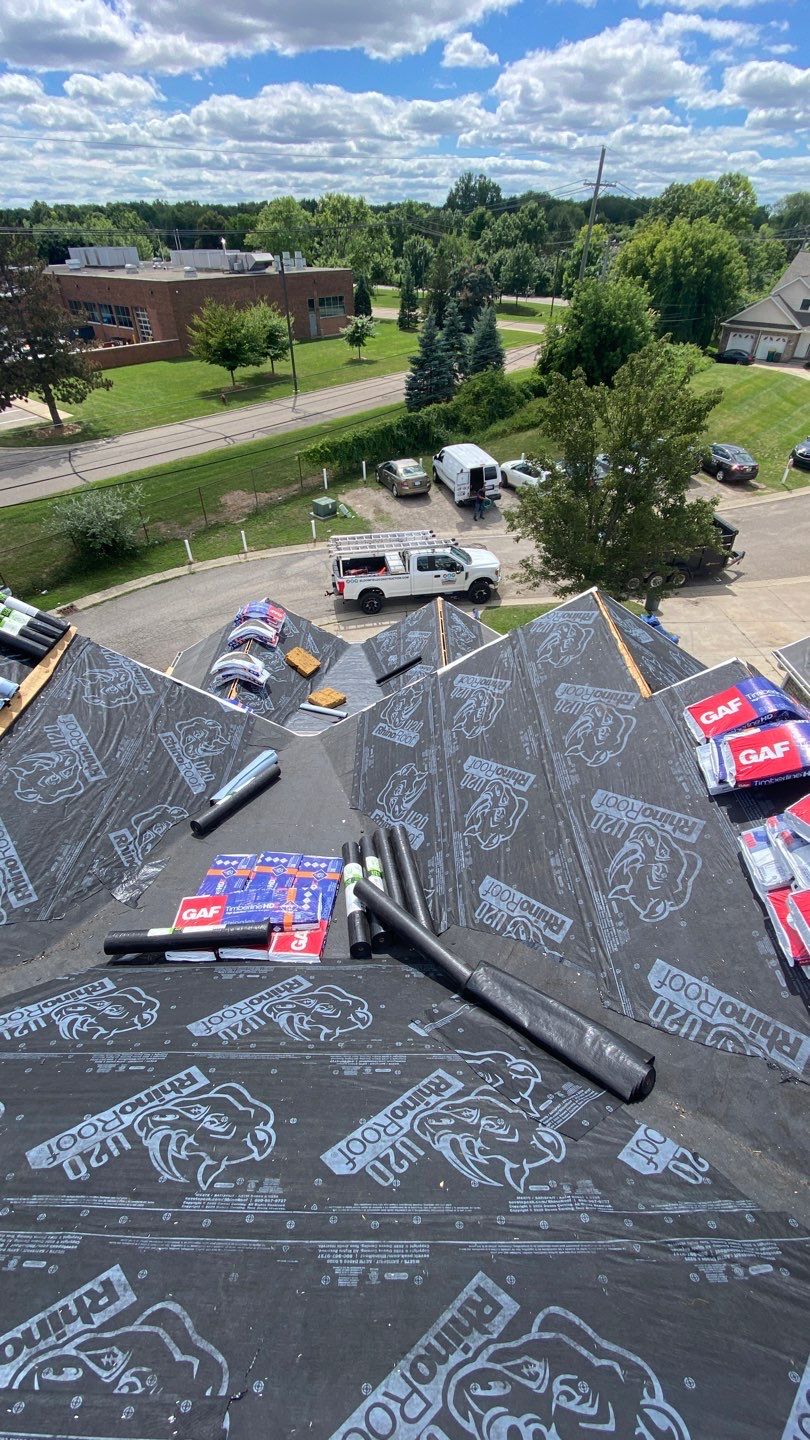 Roof Replacement and Proper Low Slope Installation - Condo Association  by Bloomfield Construction & Restoration