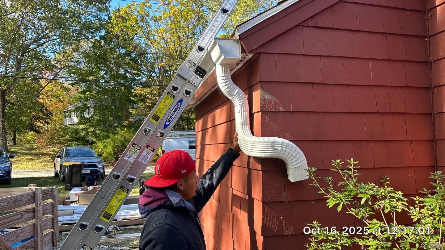 Full Gutter, Fascia & Ventilation Upgrade | Chelmsford, MA by Mighty Dog Roofing of Greater Middlesex County