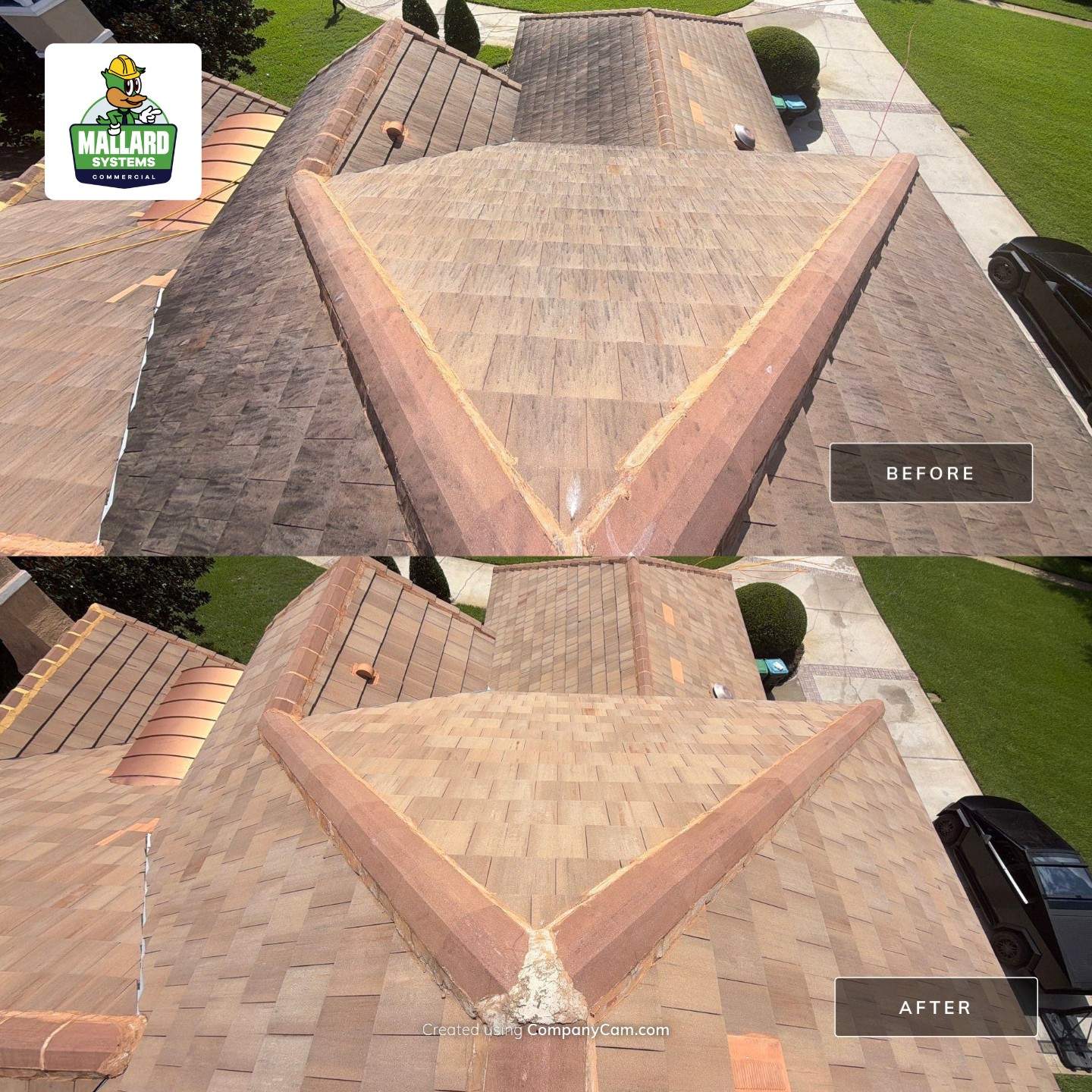 Residential Tile Roof Cleaning in Windermere by Mallard Systems