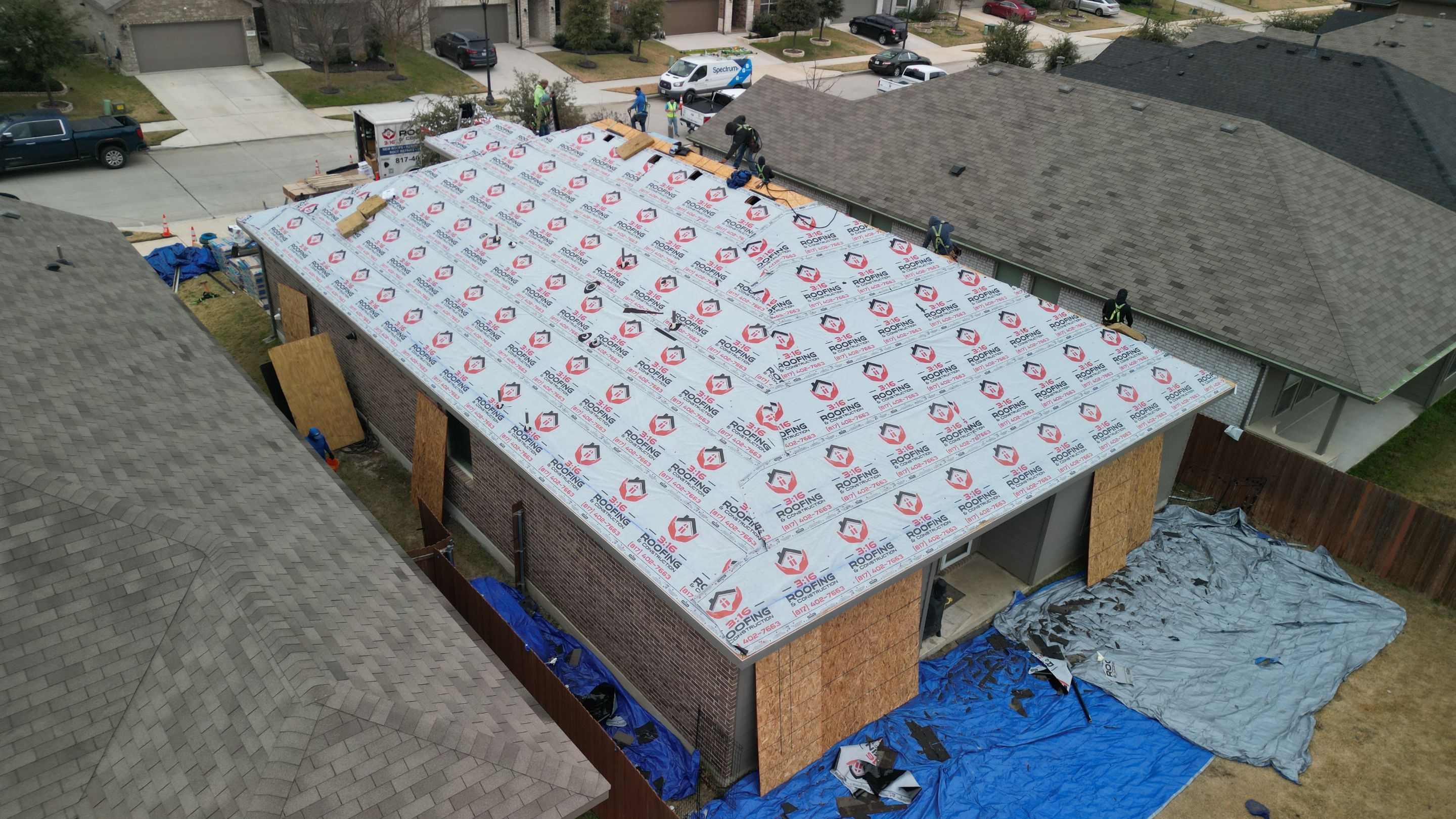 Roof Replacement - CertainTeed Landmark by 3:16 Roofing and Construction