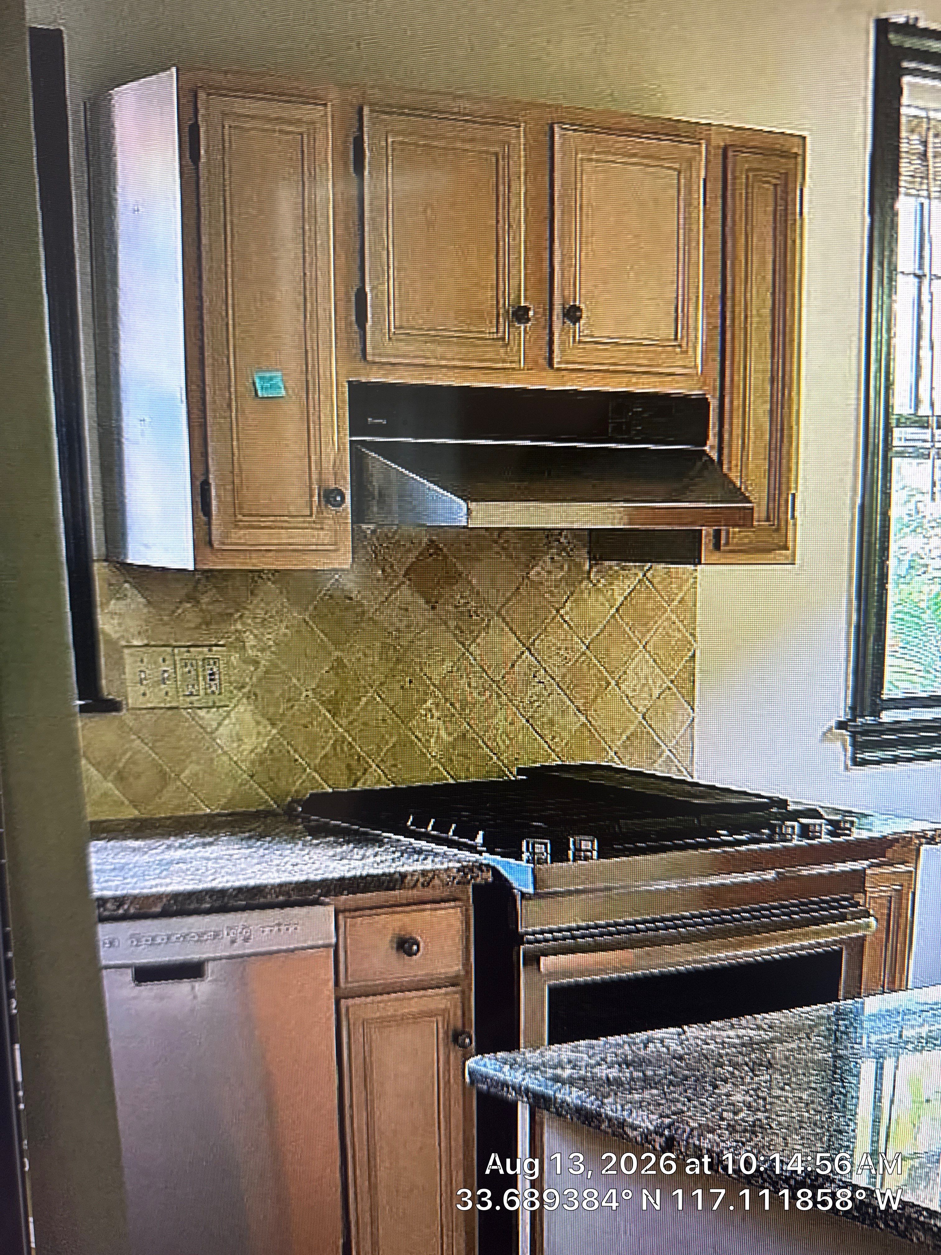 Lincoln Kitchen Remodel Featuring Natural Wood Cabinetry and Granite by CompanyCam Sales Demo