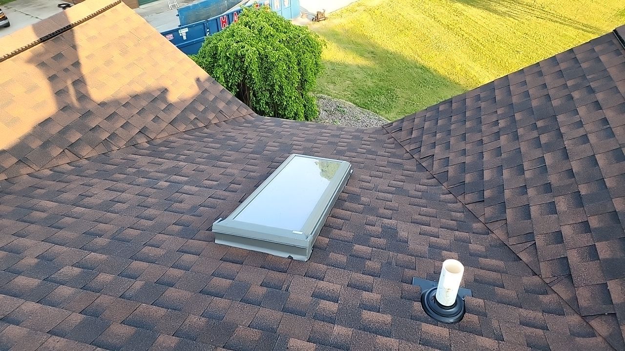 Residential Roofing Installation using GAF timberline HDZ shingles by Gellings Roofing & Siding