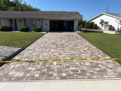 Sun City Center Paver Driveway and Porch Sealing Project
