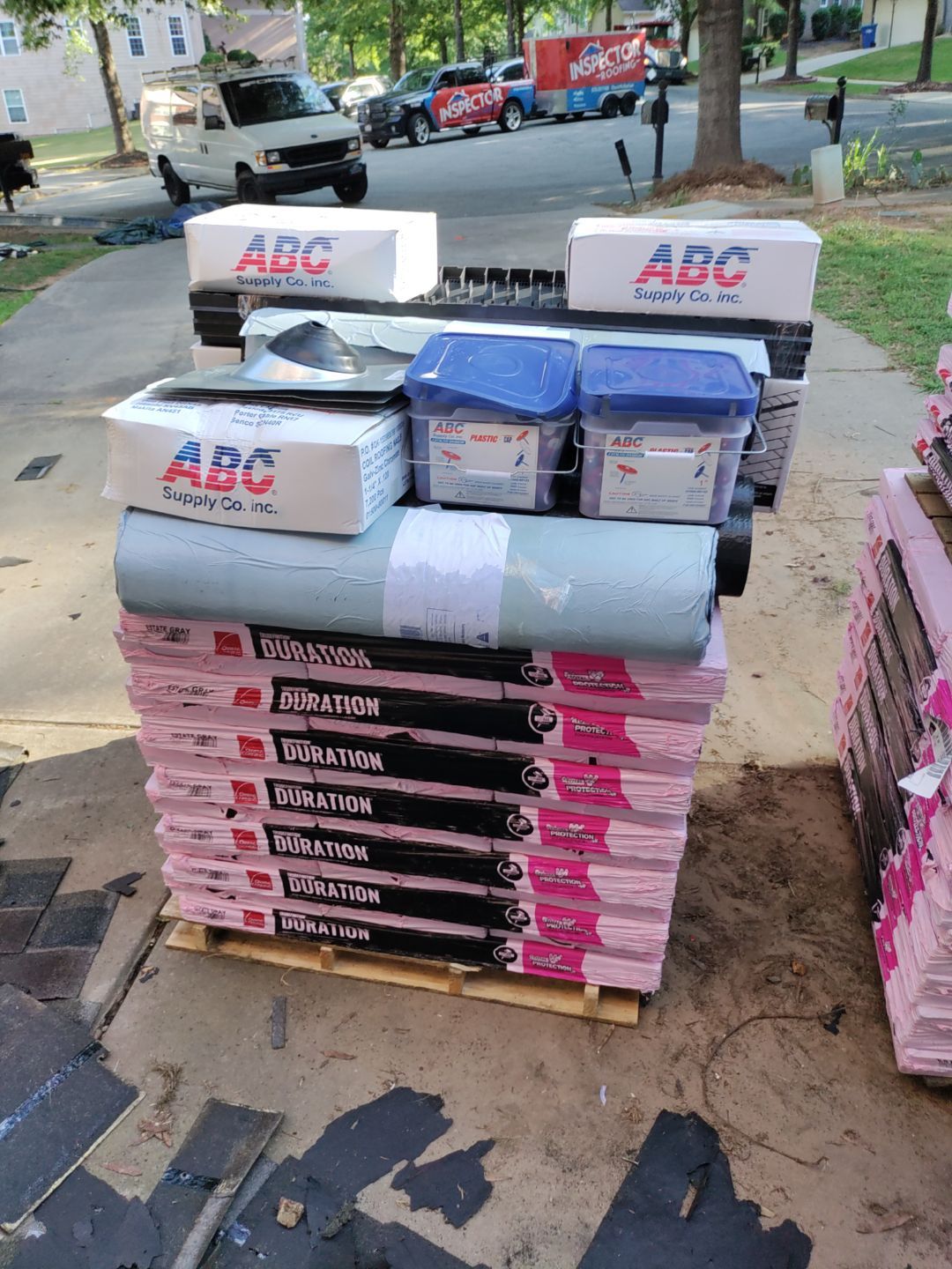 Residential Roof Replacement using Owens Corning Estate Gray by Inspector Roofing and Restoration