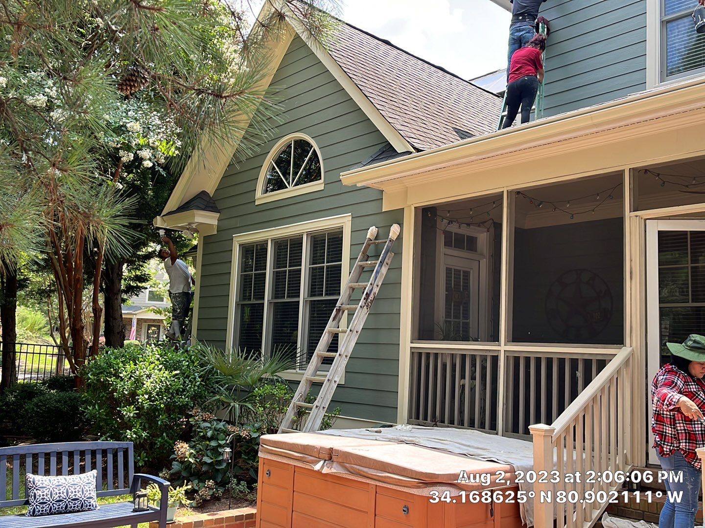Exterior Trim Paint Project by Geaux 2 Guy, LLC