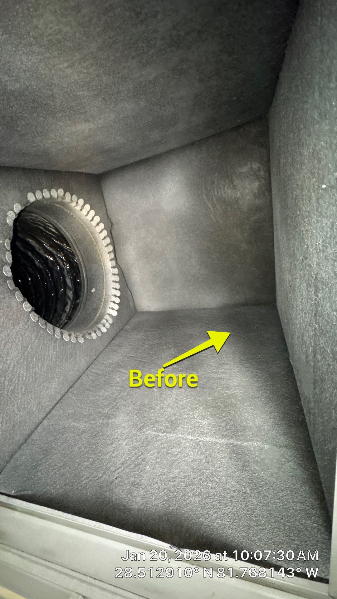 Air Duct and Dryer Vent Cleaning Encapsulation in Clermont by Hygienic Air, Inc