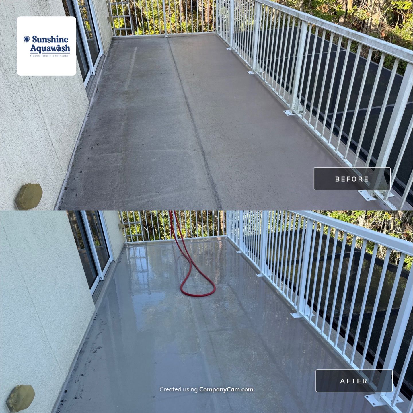 Barrington Ridge 2-Story House & Driveway Cleaning – Before & After Transformation! by Sunshine AquaWash