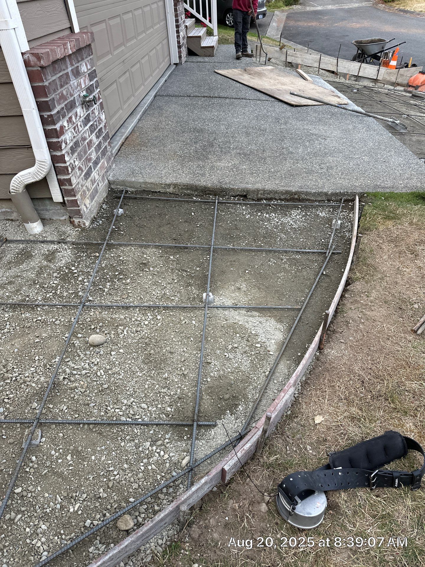 Concrete Driveway and Steps Renovation | Bothell  by Jireh Asphalt & Concrete Inc 